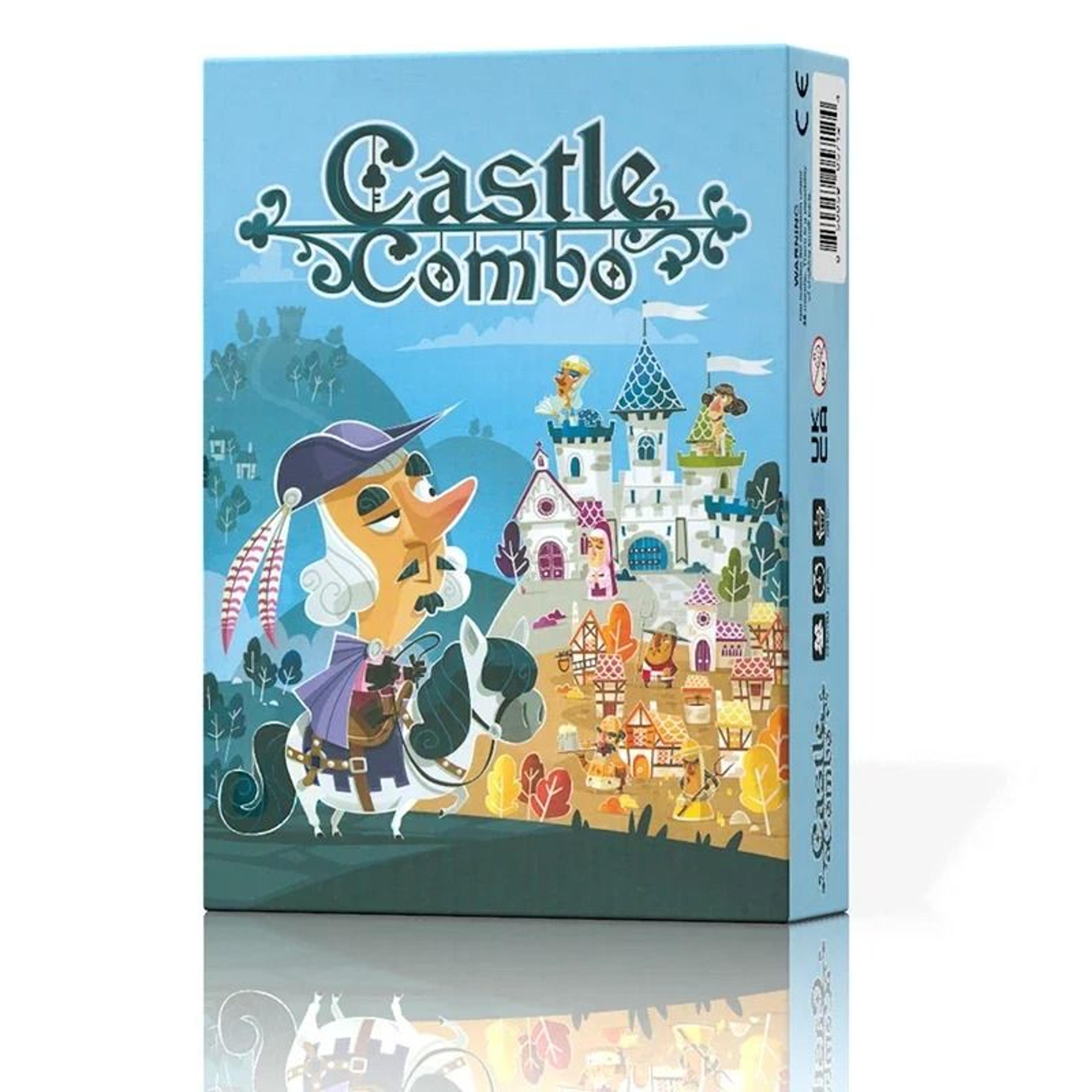 castle combo strategy board game for 2 to 5 players