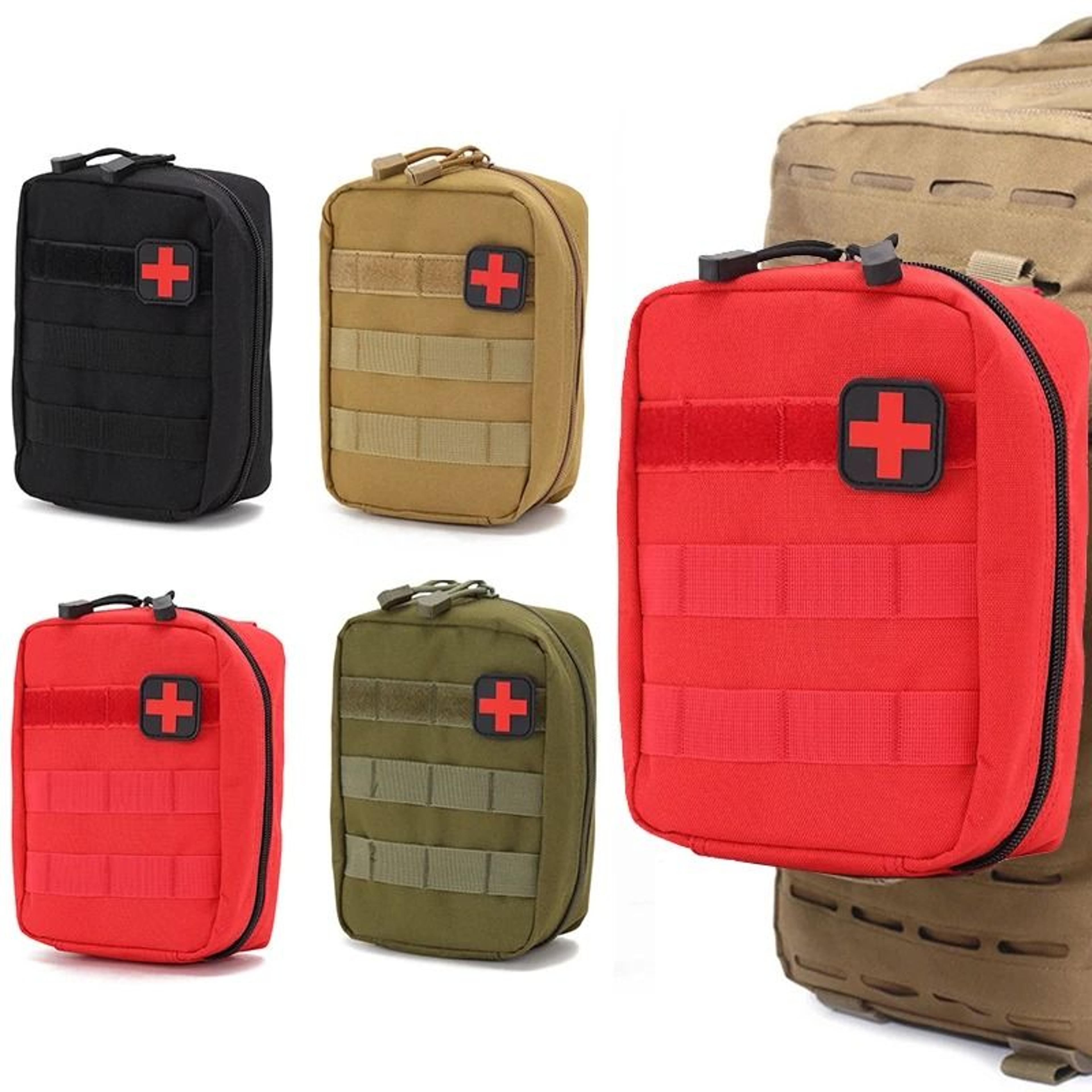 outdoor first aid molle medical pouch for survival, edc, and emergency gear