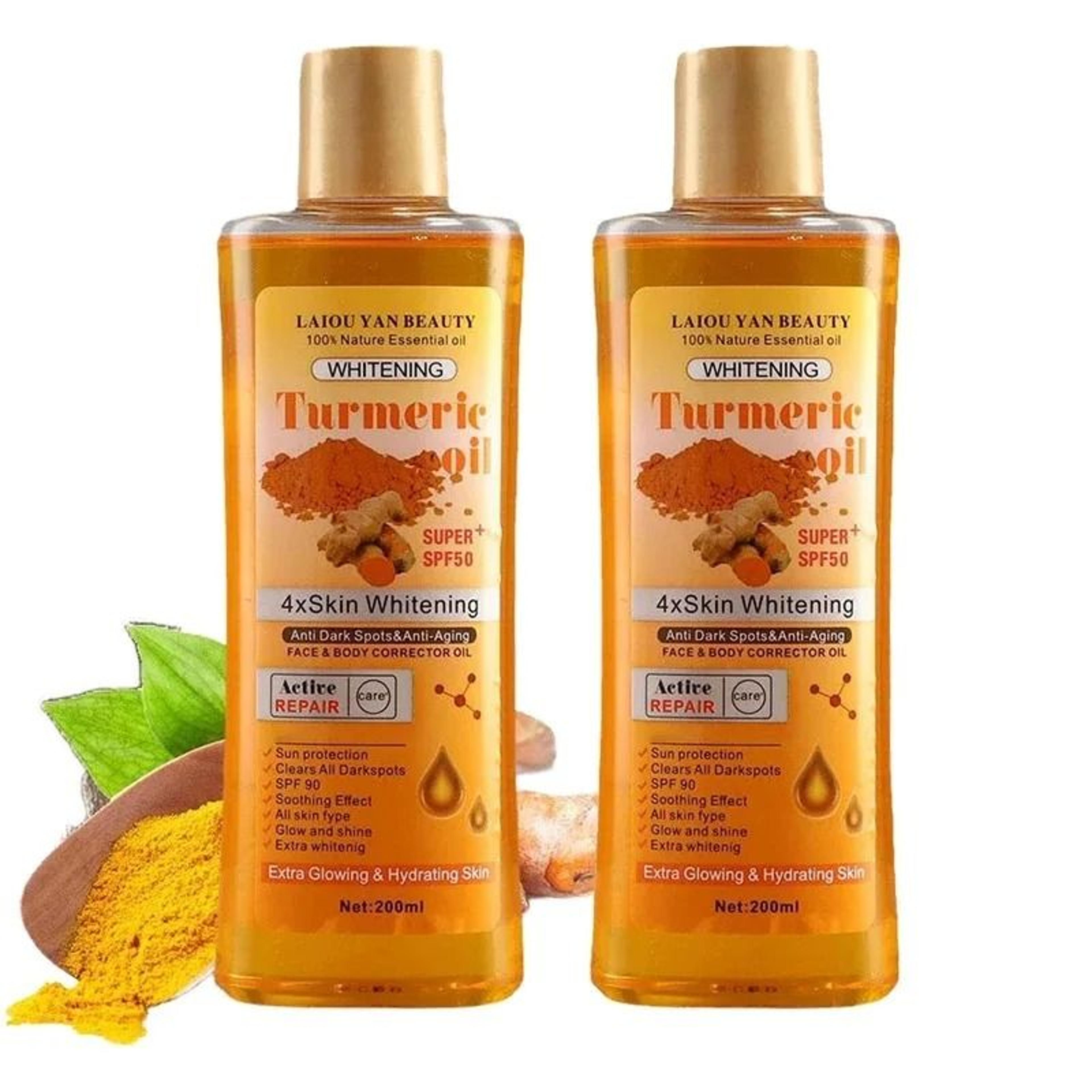 turmeric and ginger deep hydration essential oil for nourishing and moisturizing skin