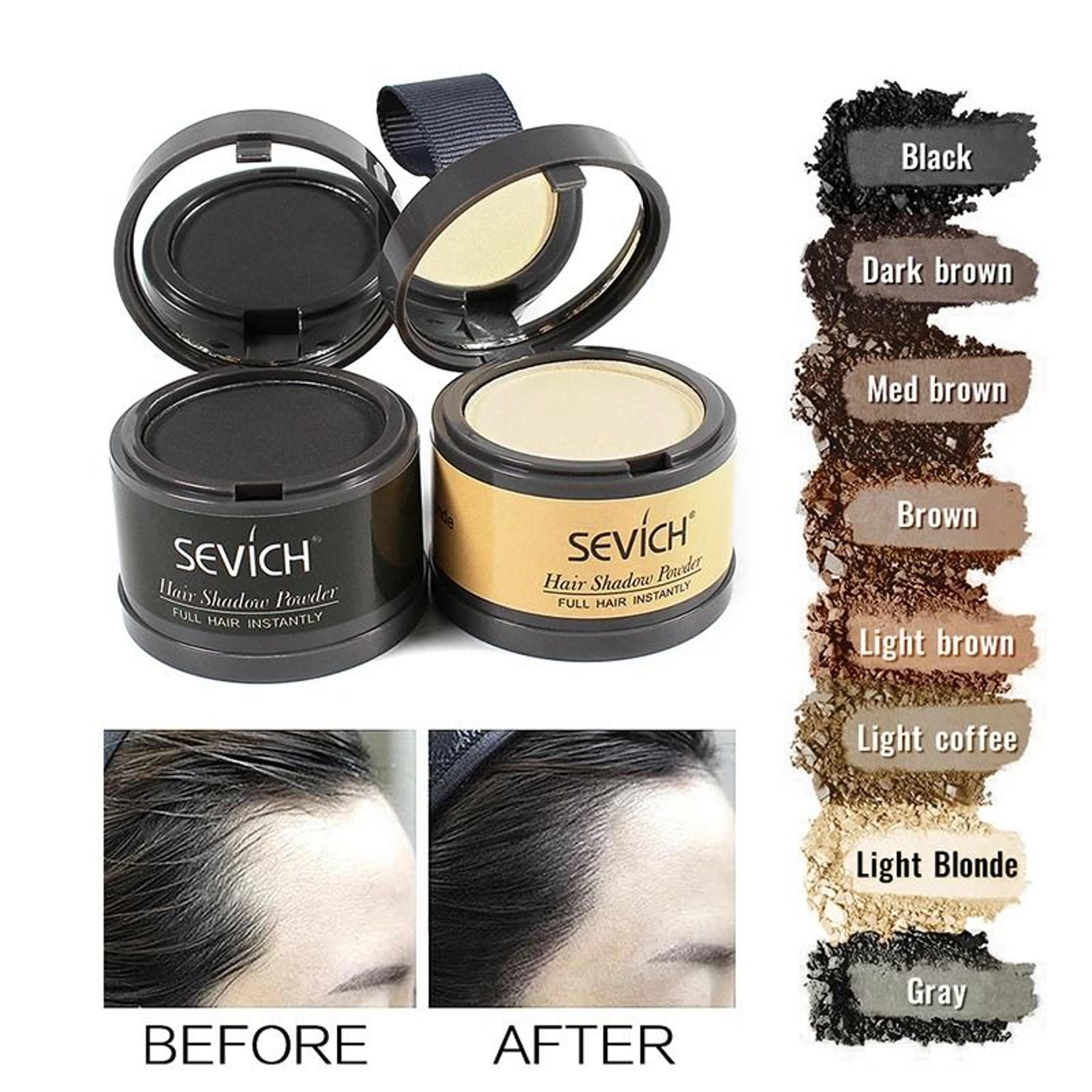 hairline shadow powder for natural concealer and root coverage