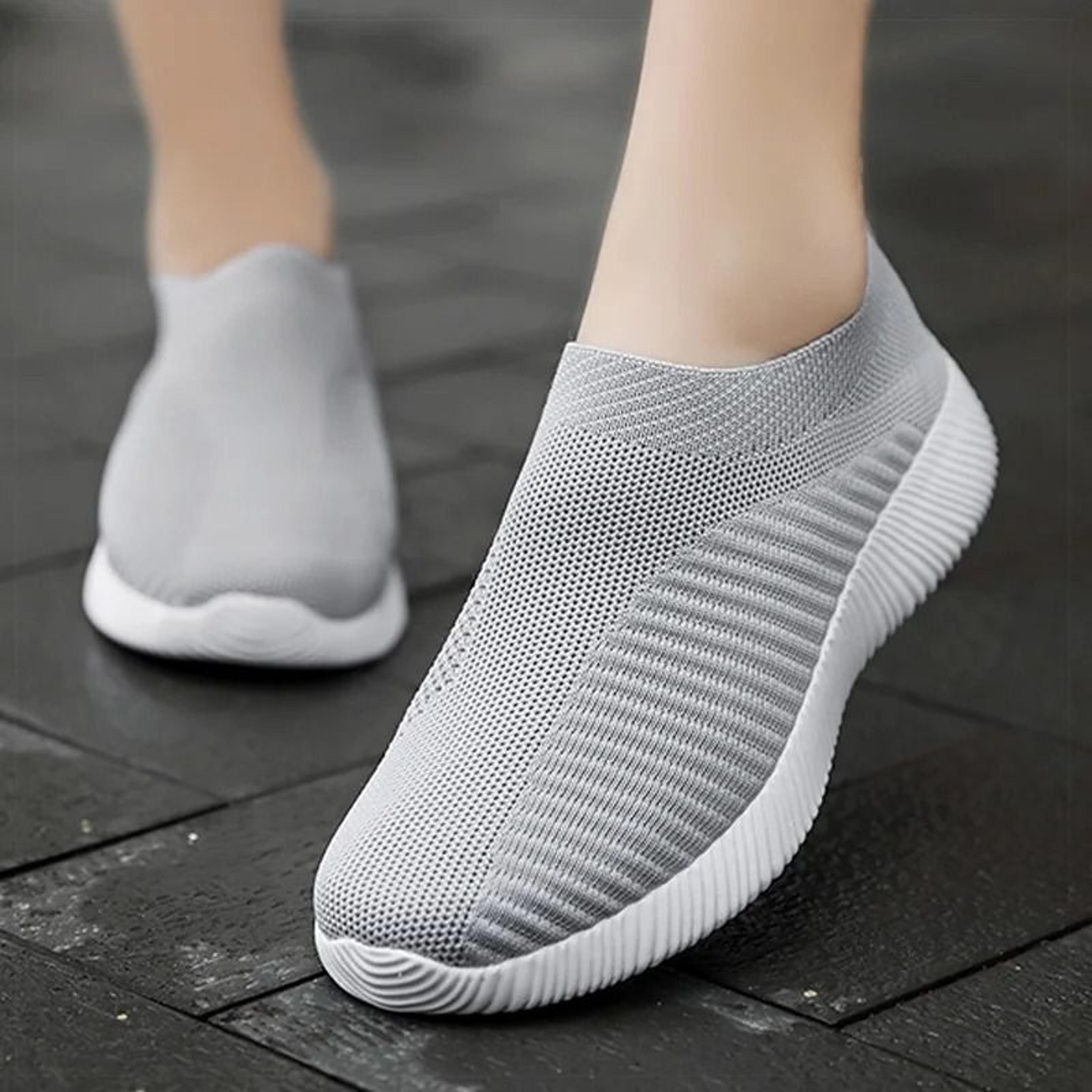 womens slip on sock sneakers for casual wear and sports