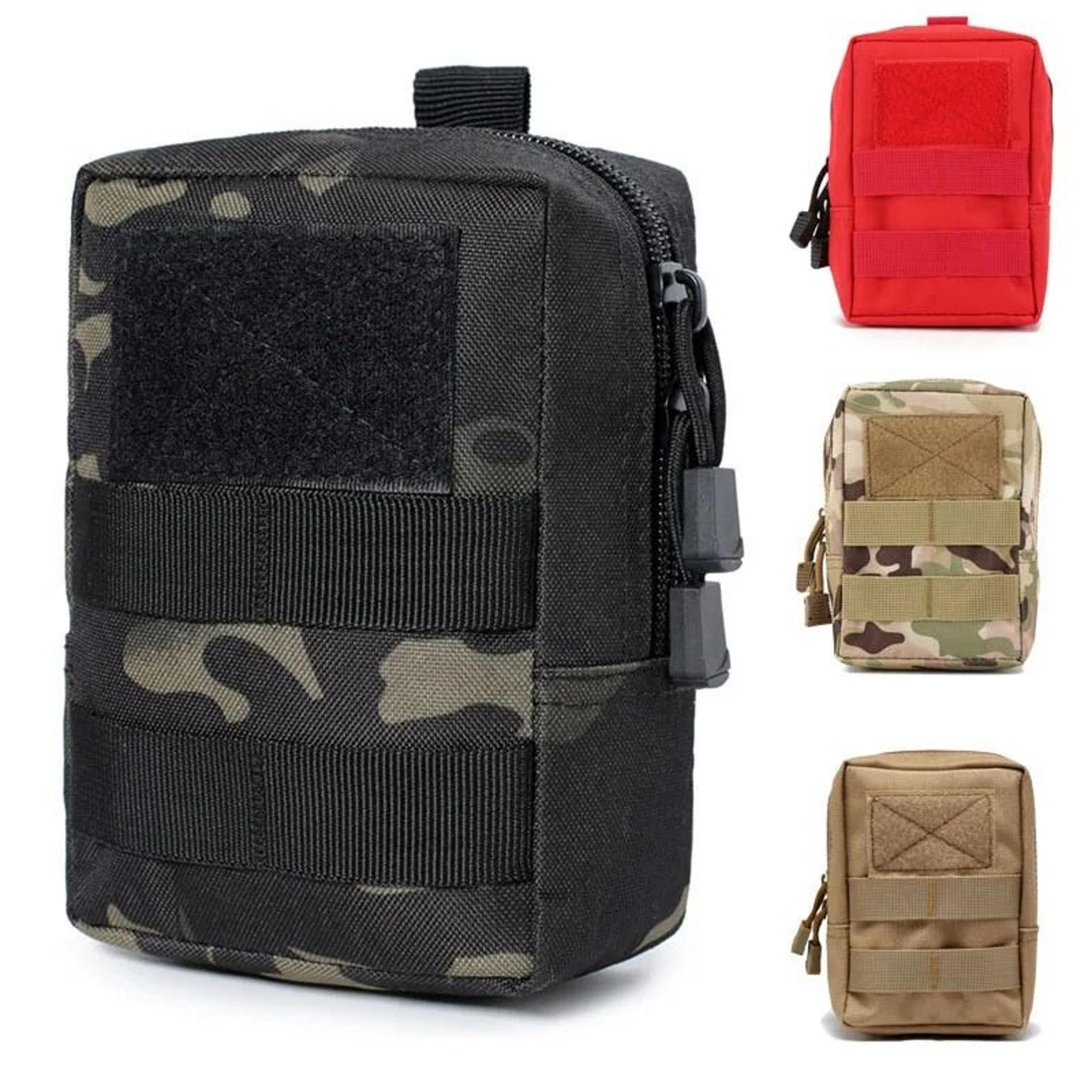 molle tactical edc waist bag utility pouch for outdoor and first aid use