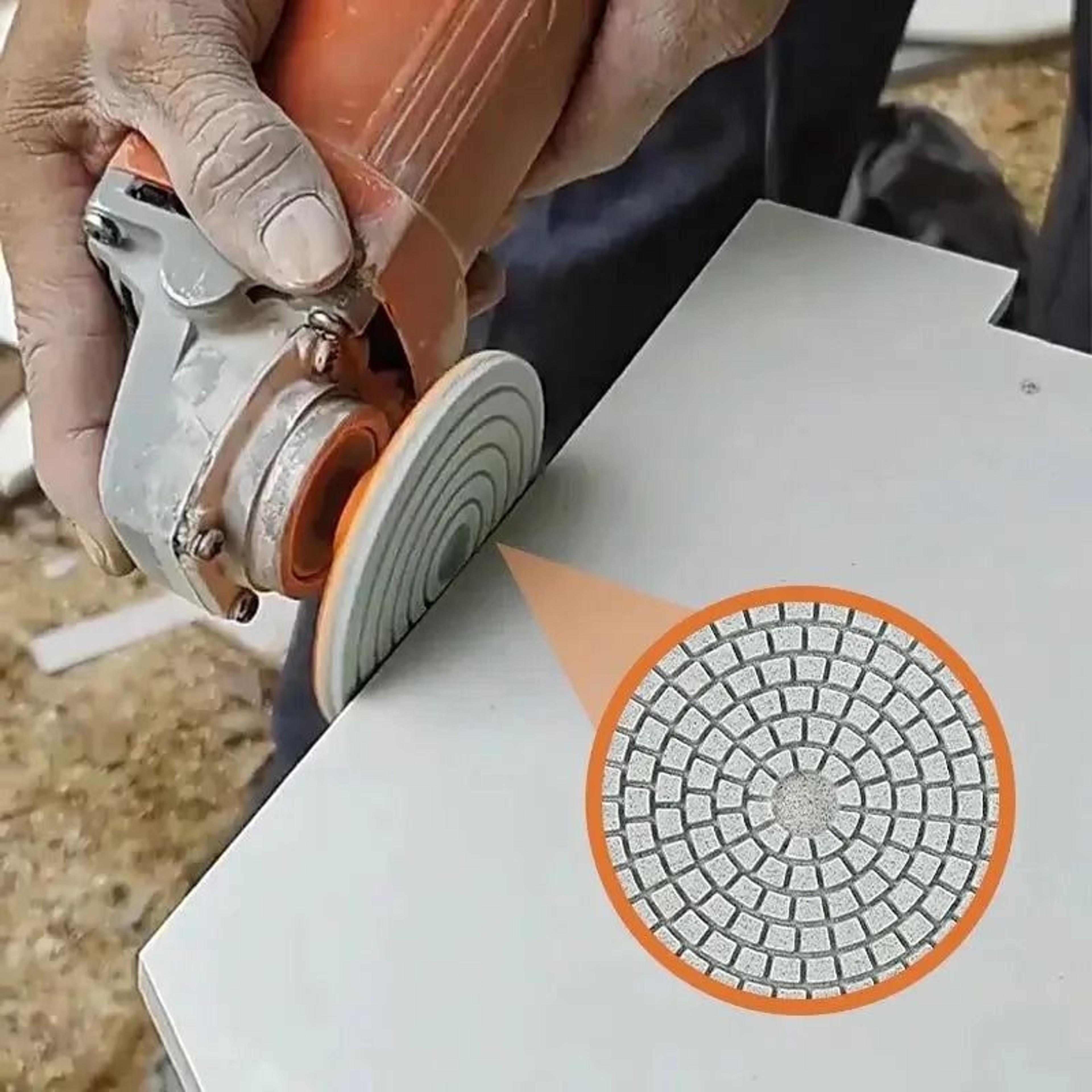 80mm diamond tile trimming and polishing disc for angle grinders