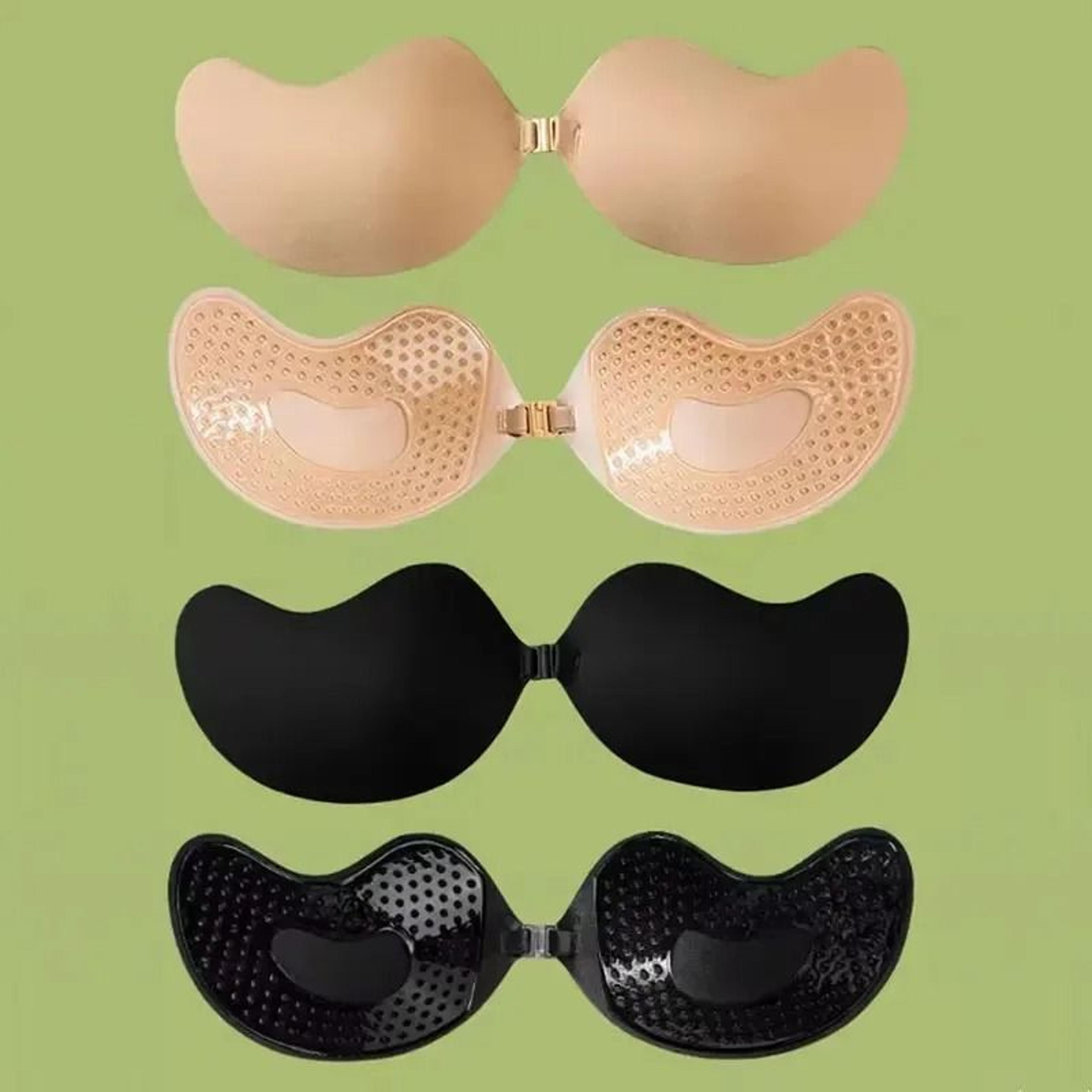 invisible stick on lift bra strapless seamless push up