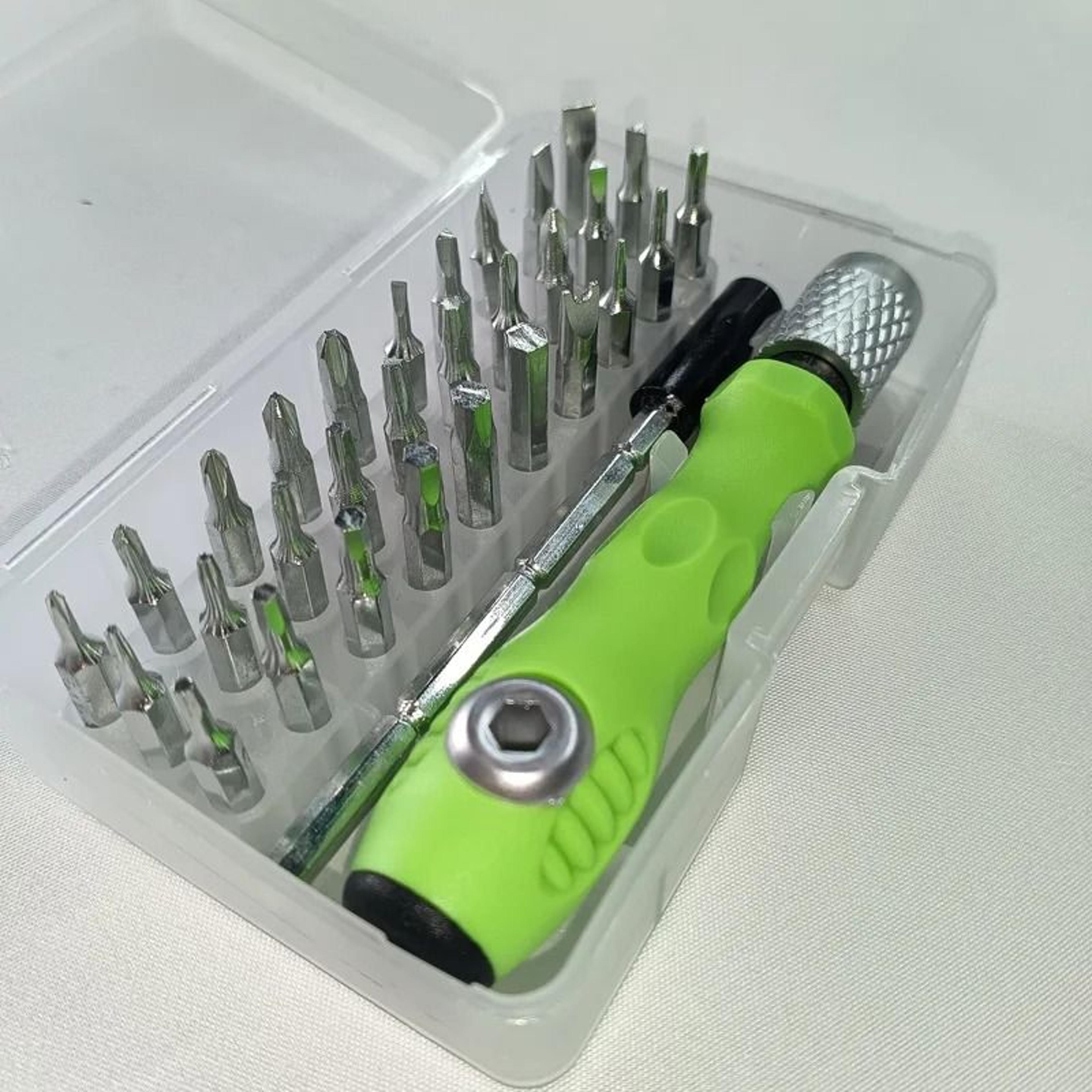 32 in 1 mini magnetic screwdriver set for repairs and diy