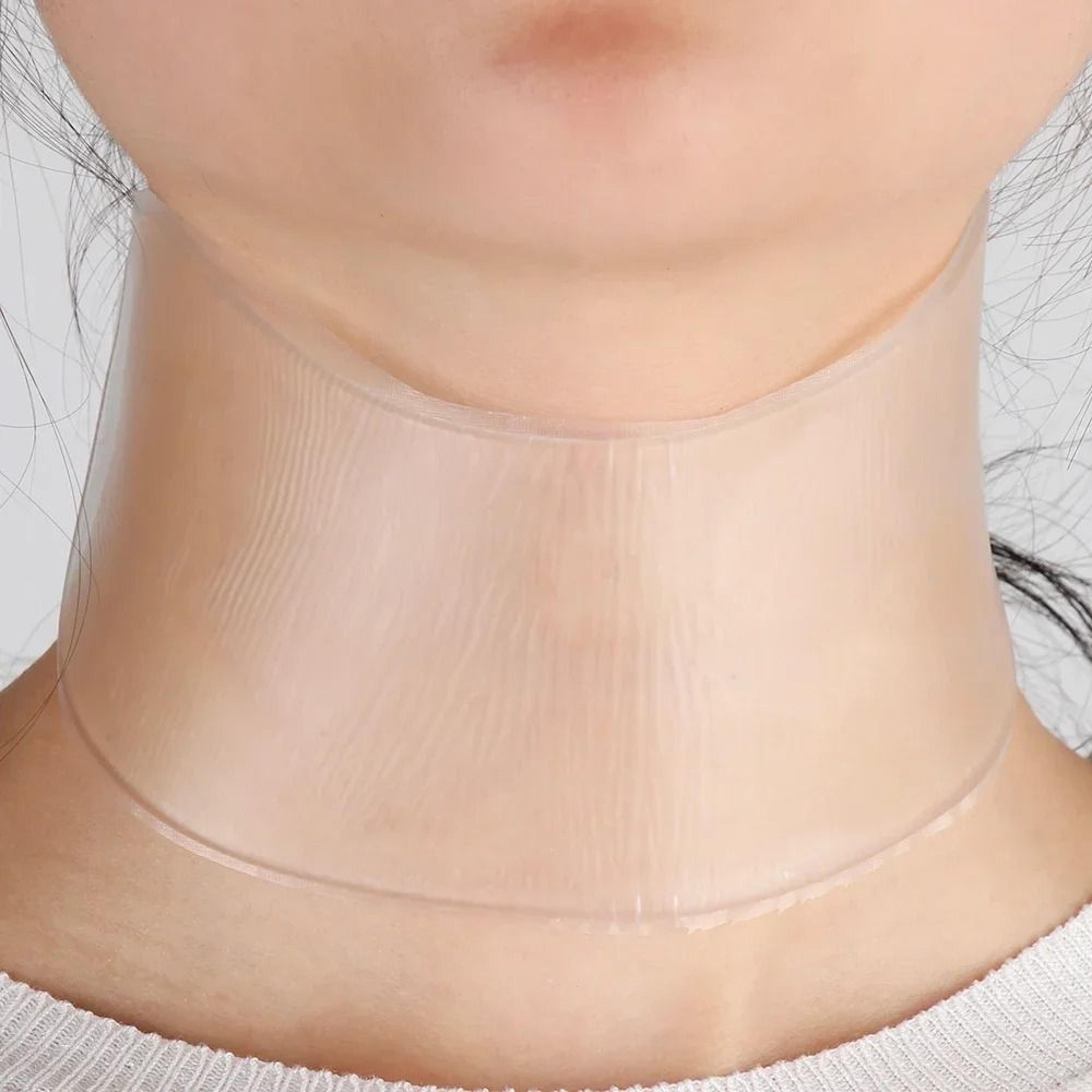 reusable silicone neck wrinkle care pad