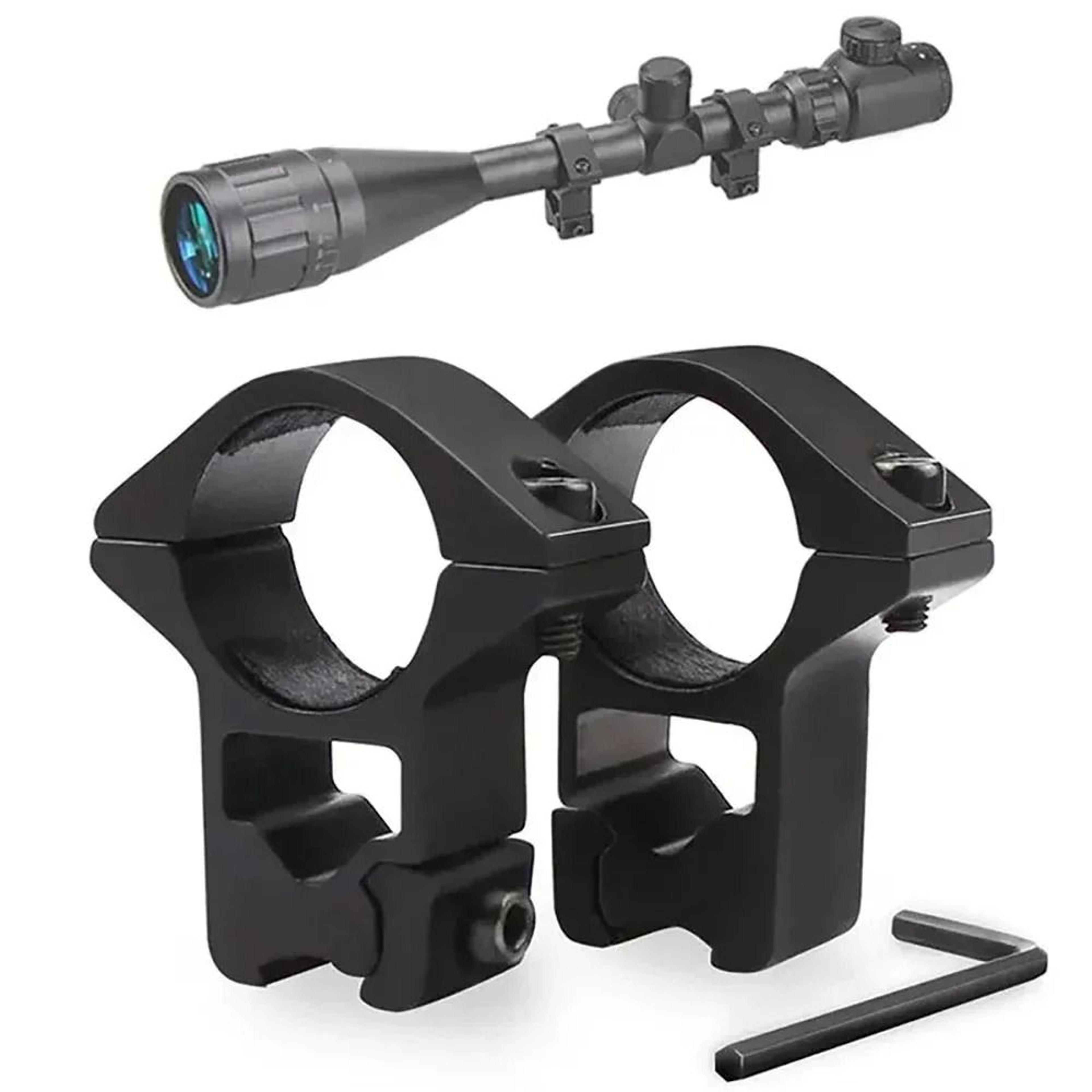 aluminum rifle scope mount rings for 25.4mm and 30mm tubes