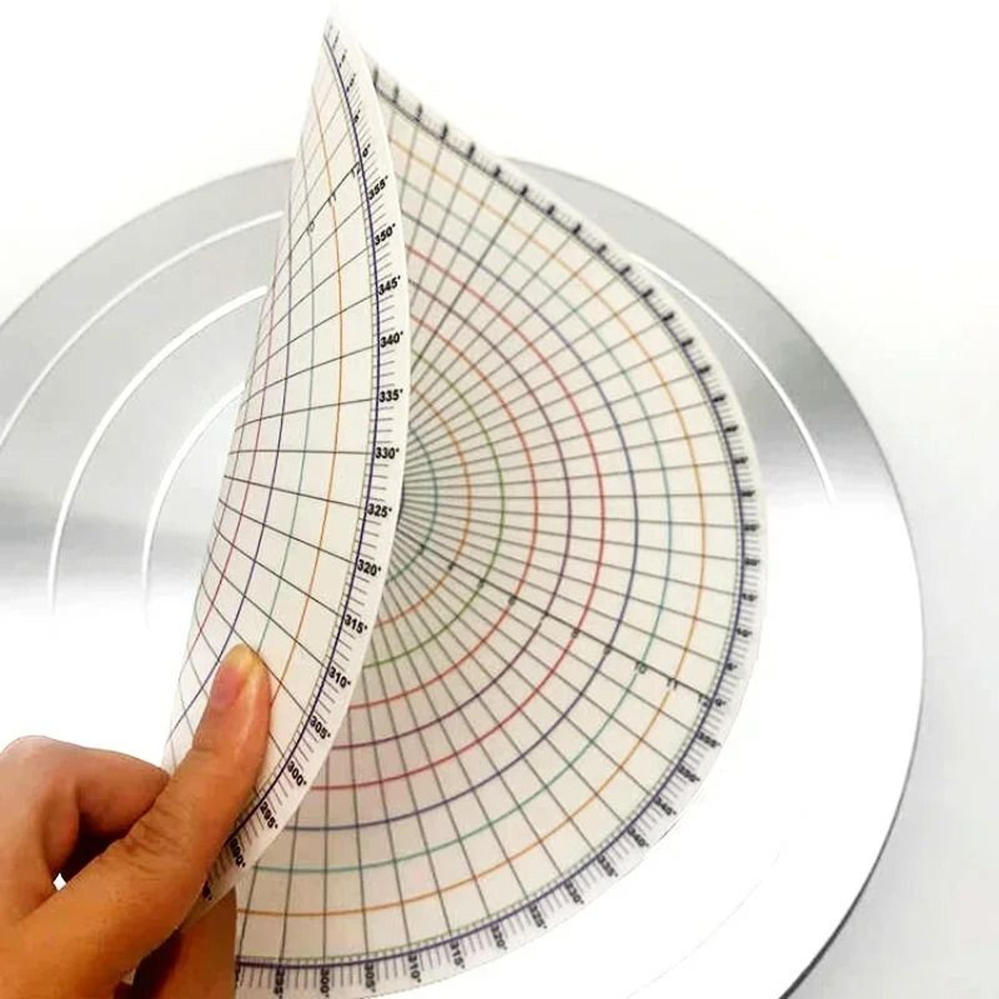 pottery circle divider ruler for ceramic painting and design