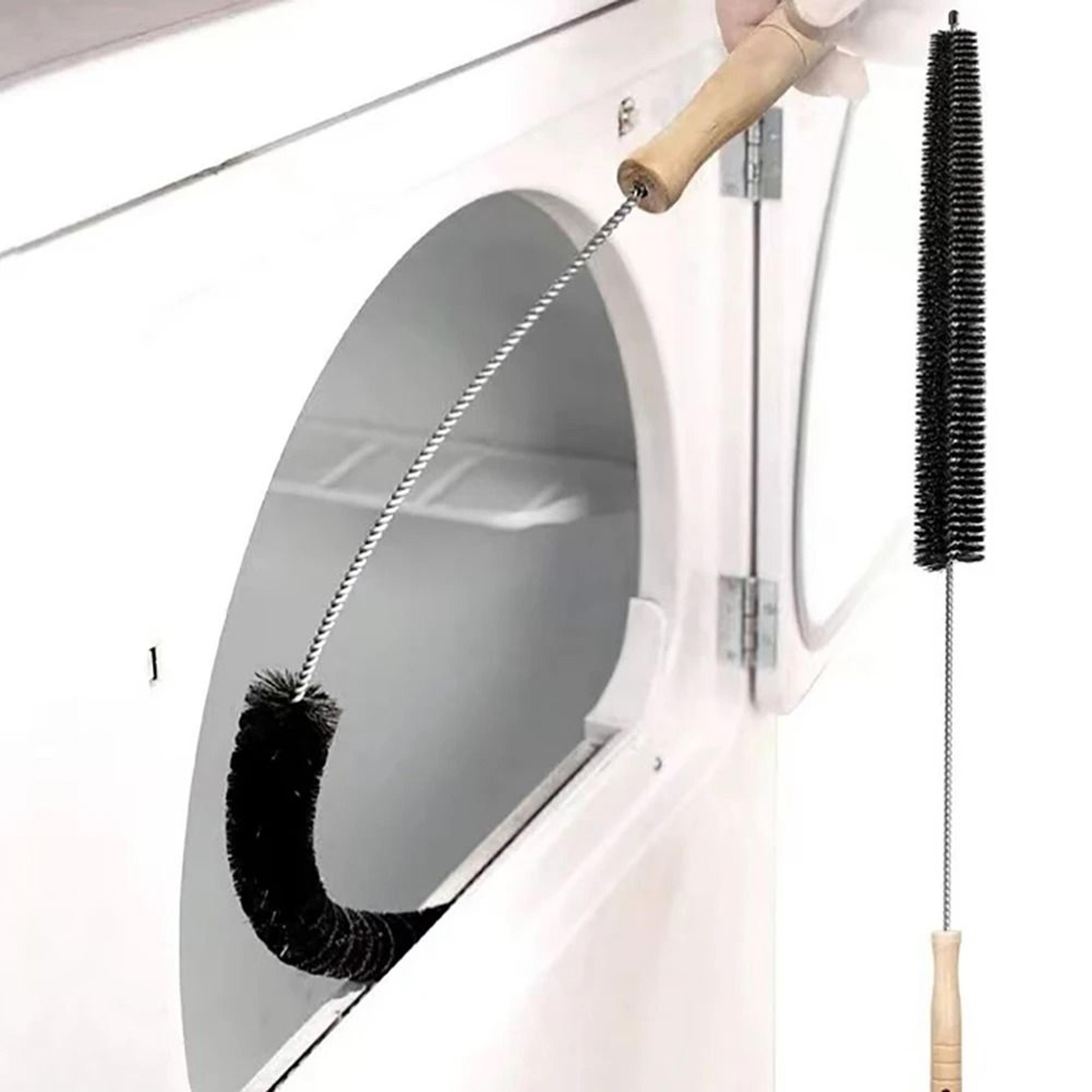 flexible dryer vent cleaner brush for lint and coil cleaning