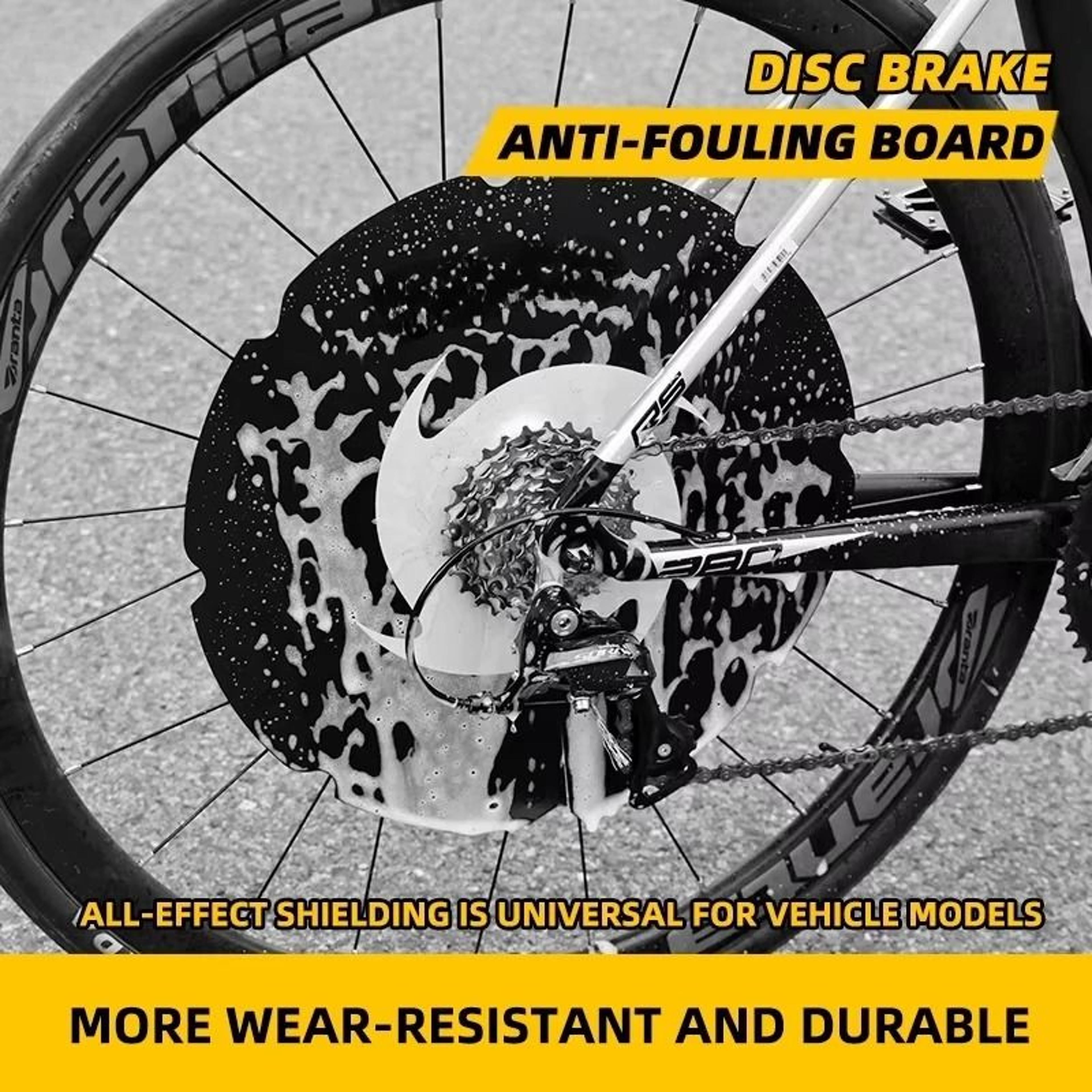 bicycle disc brake washing protection cover