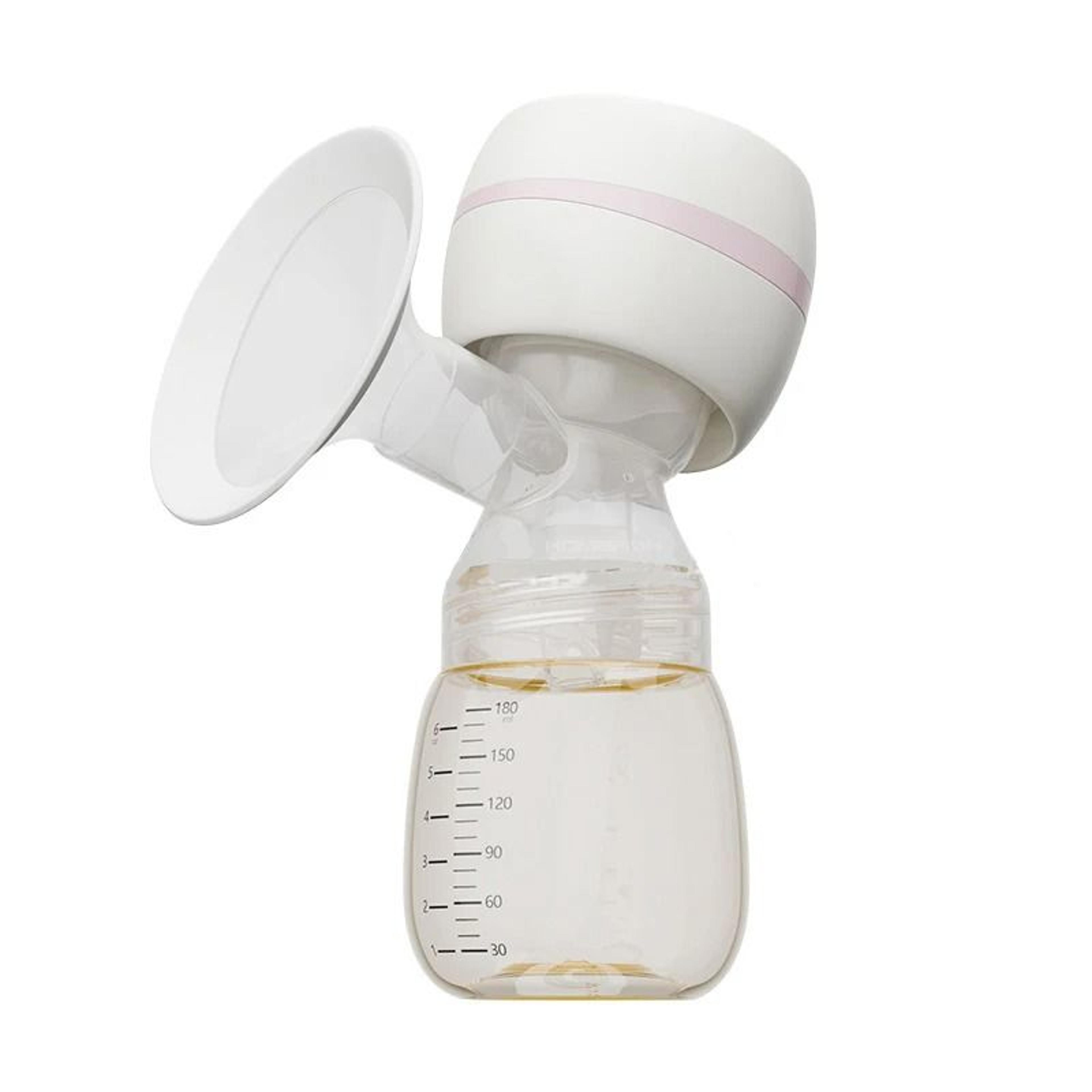 wearable electric breast pump with anti-backflow design and quiet suction