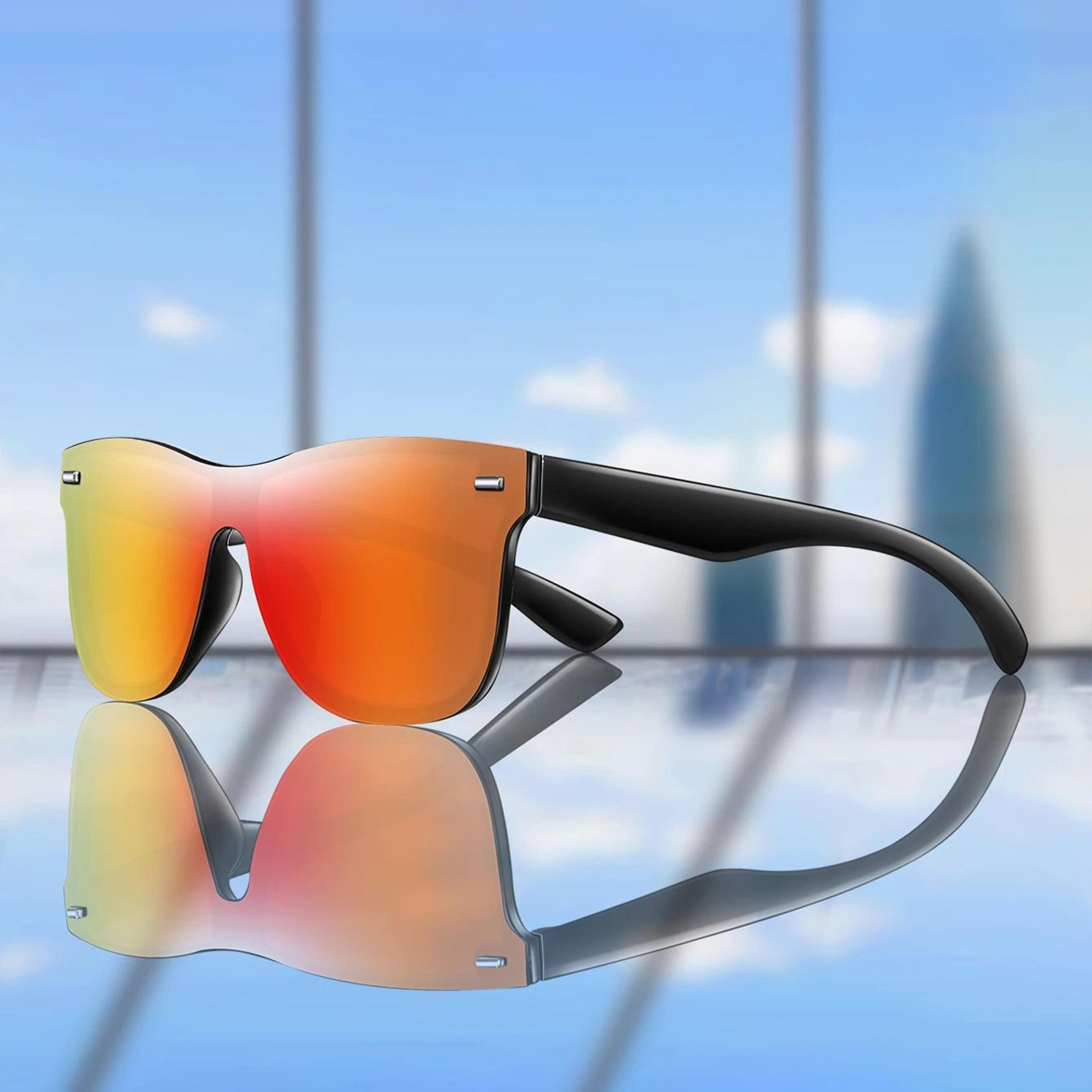 square uv400 windproof fashion sunglasses for men and women outdoor driving and cycling shades