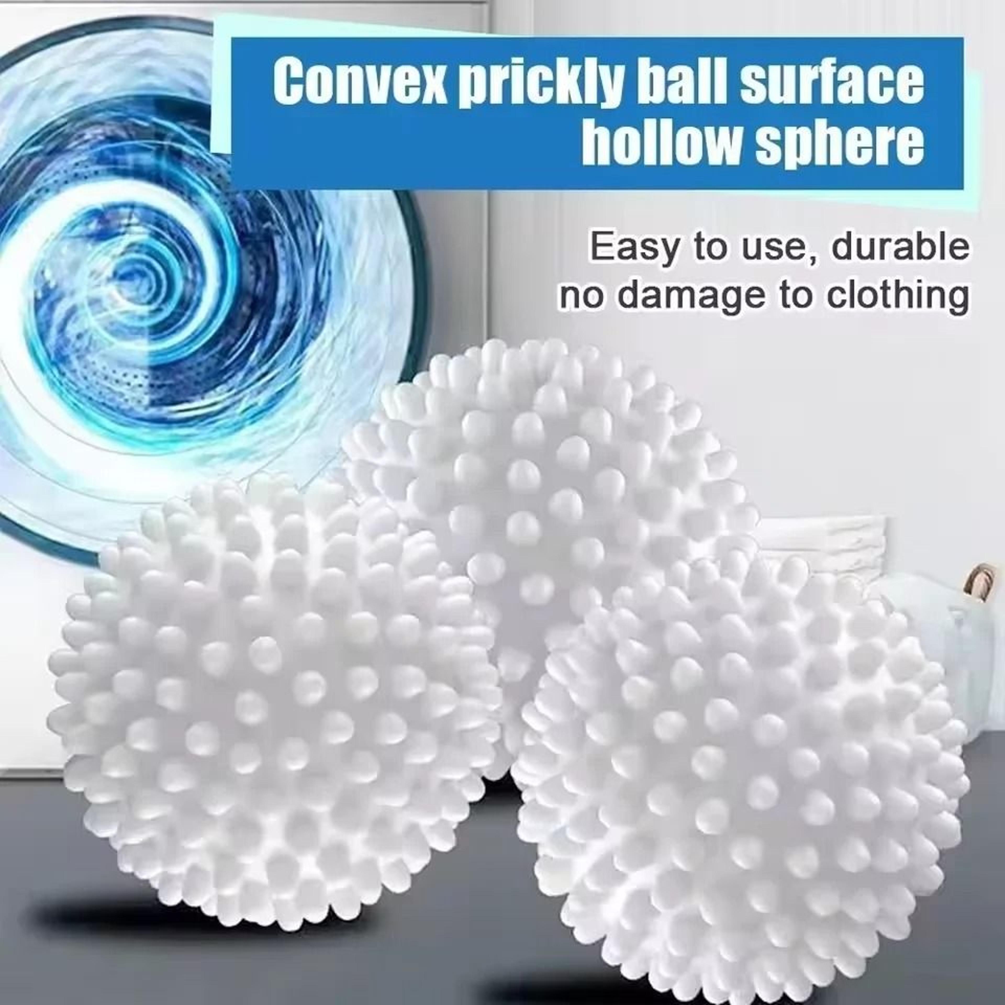 silicone laundry dryer balls set of 6 anti tangle reusable laundry cleaning balls