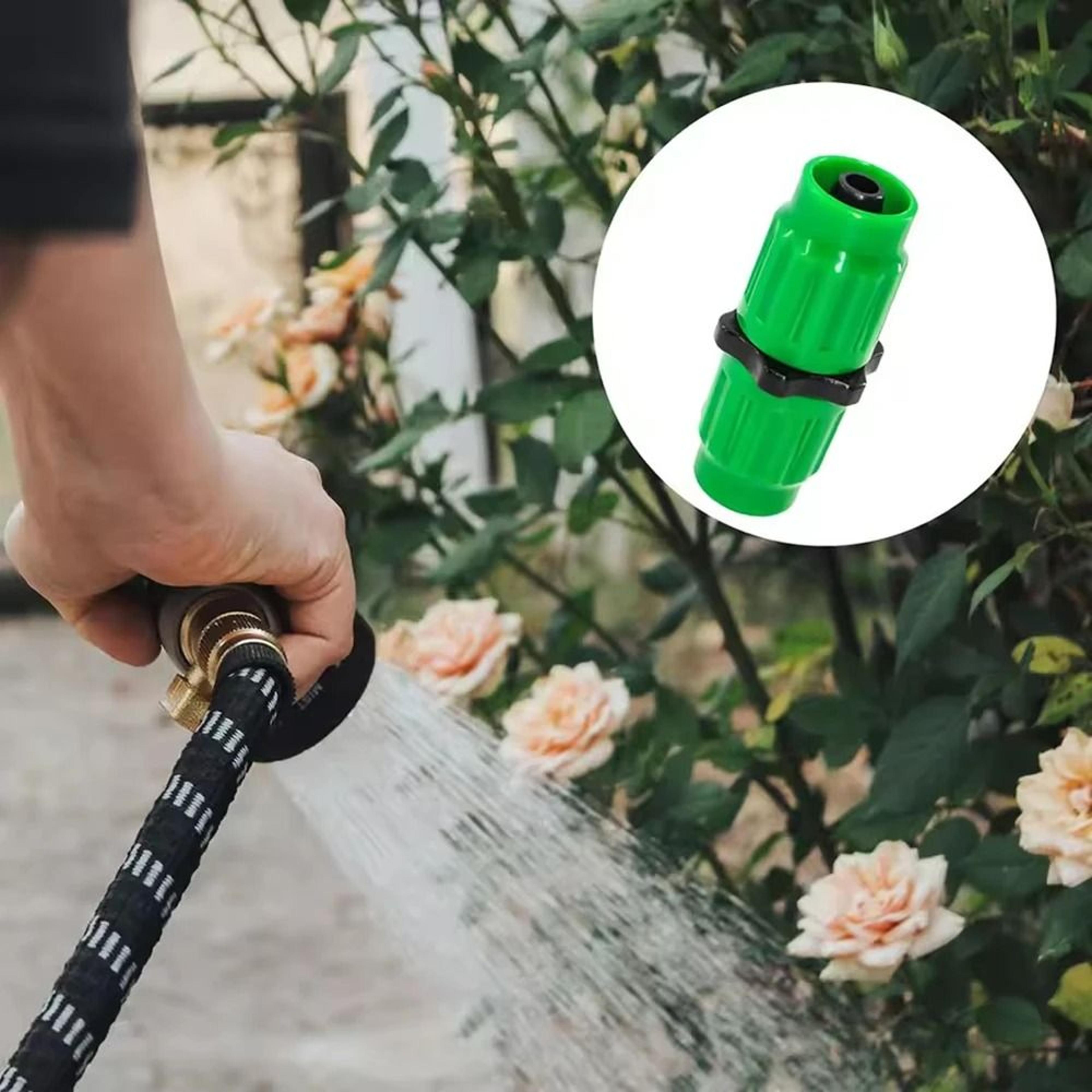 telescopic water hose extension connector 3 piece flexible pipe set for car washing and garden use