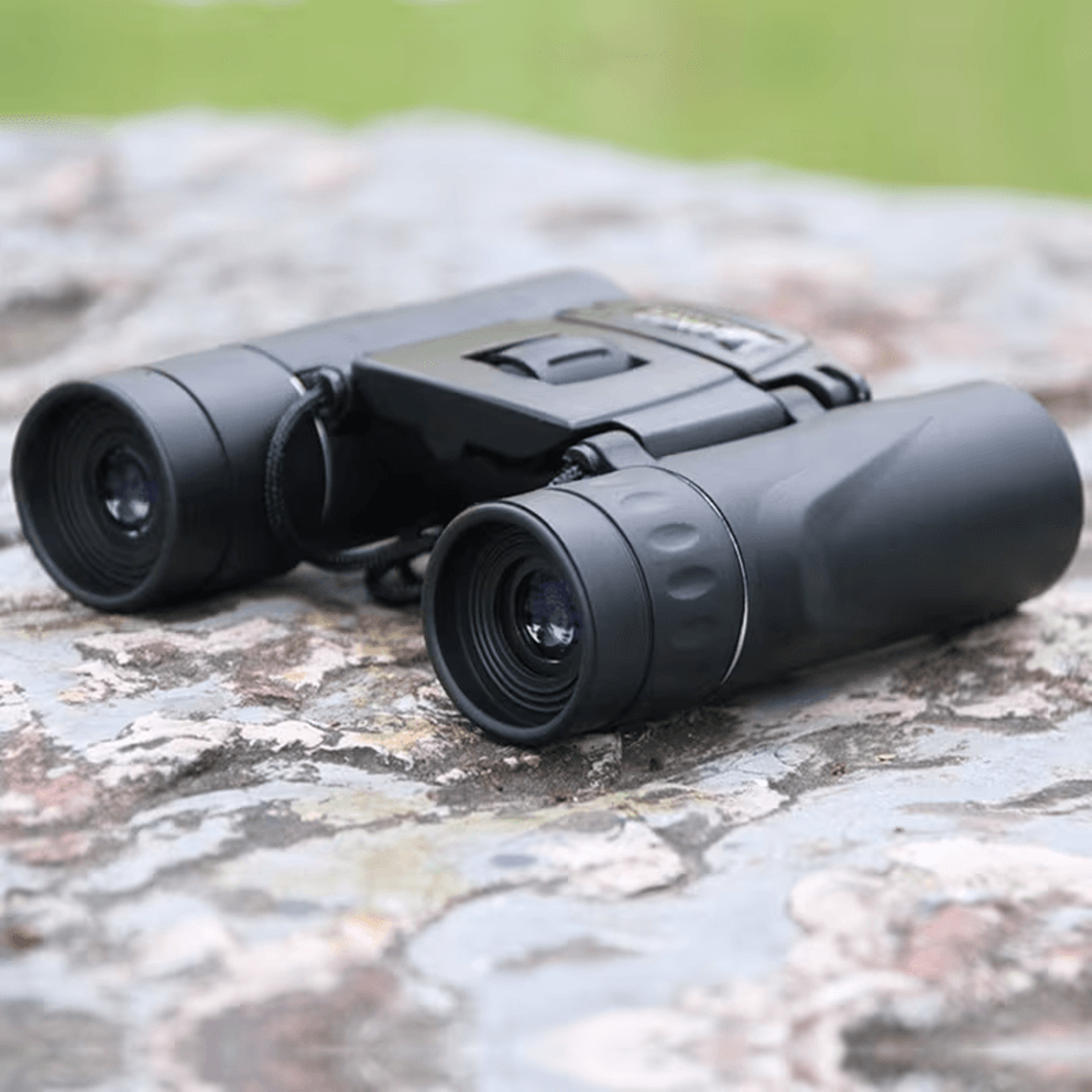 hd folding mini binoculars for wildlife, hiking, sports & long distance viewing