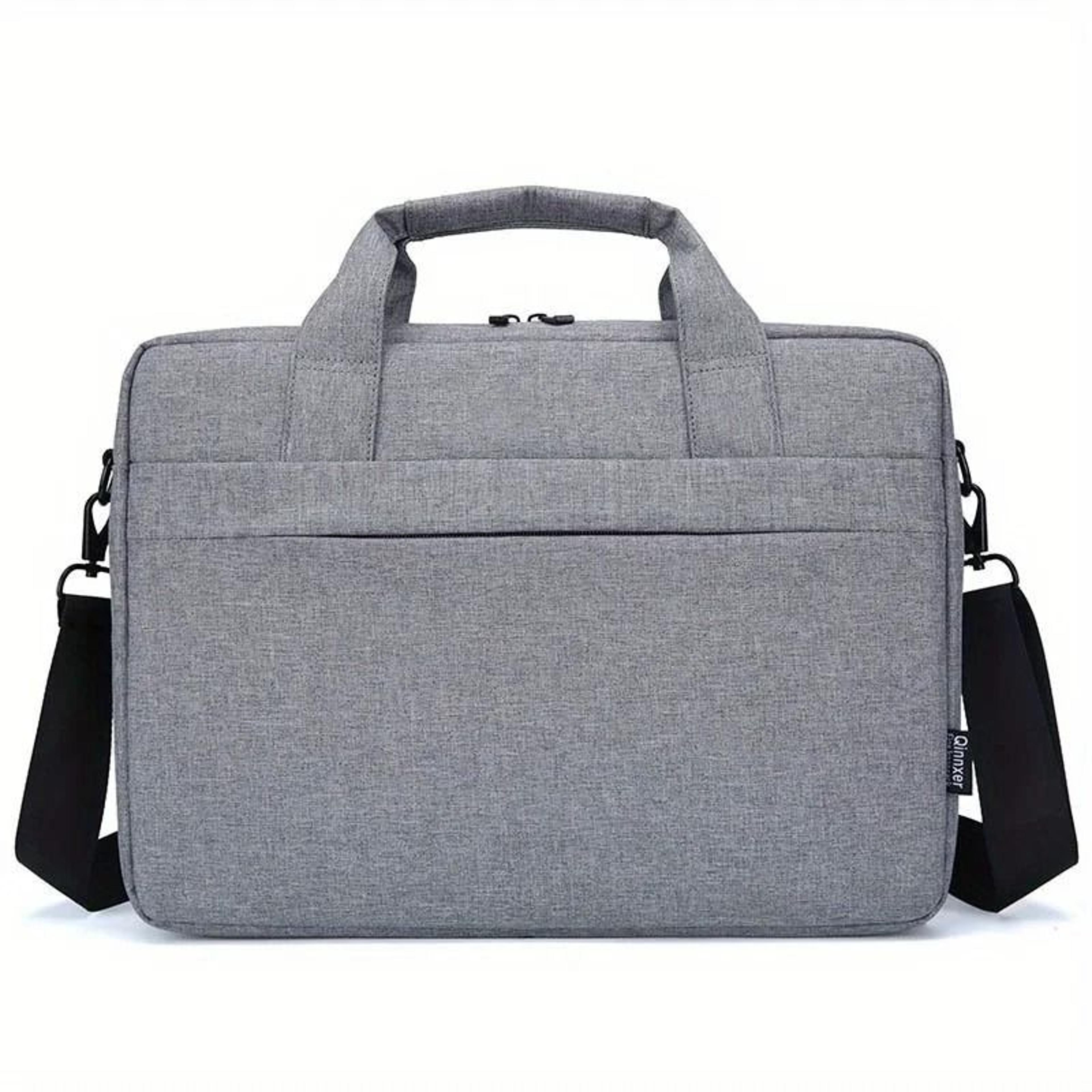 waterproof laptop messenger bag with lock shockproof crossbody case for 14 and 15.6 inch computers
