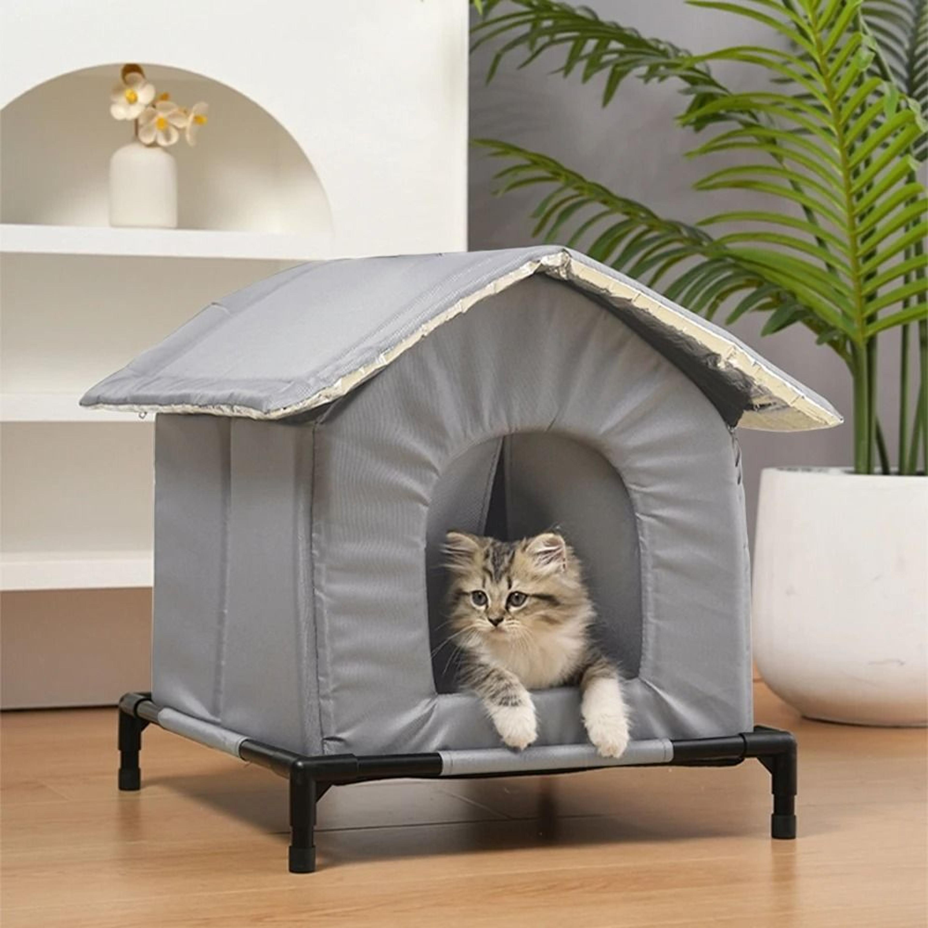 fully insulated shelter for stray and feral cats