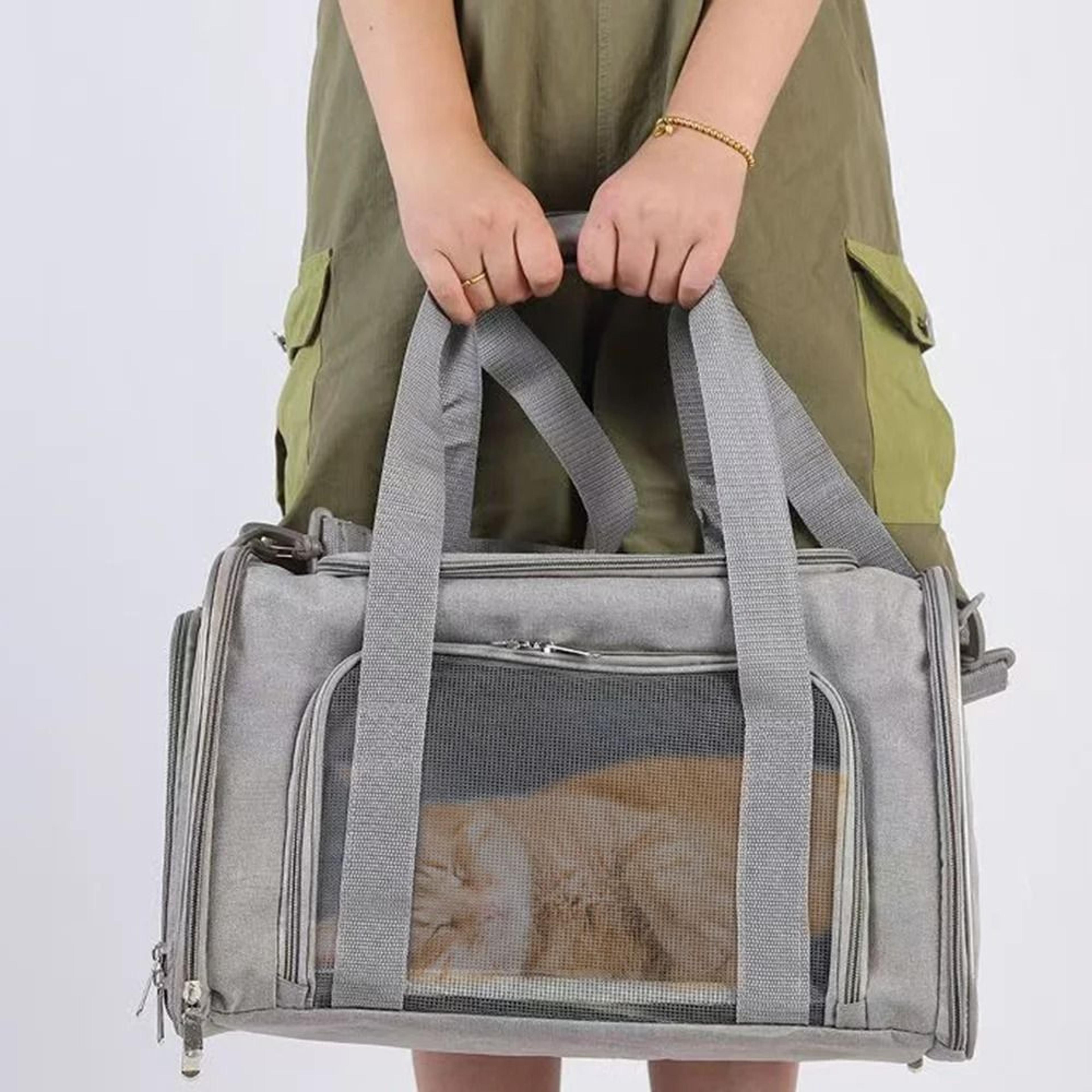 foldable waterproof travel pet carrier