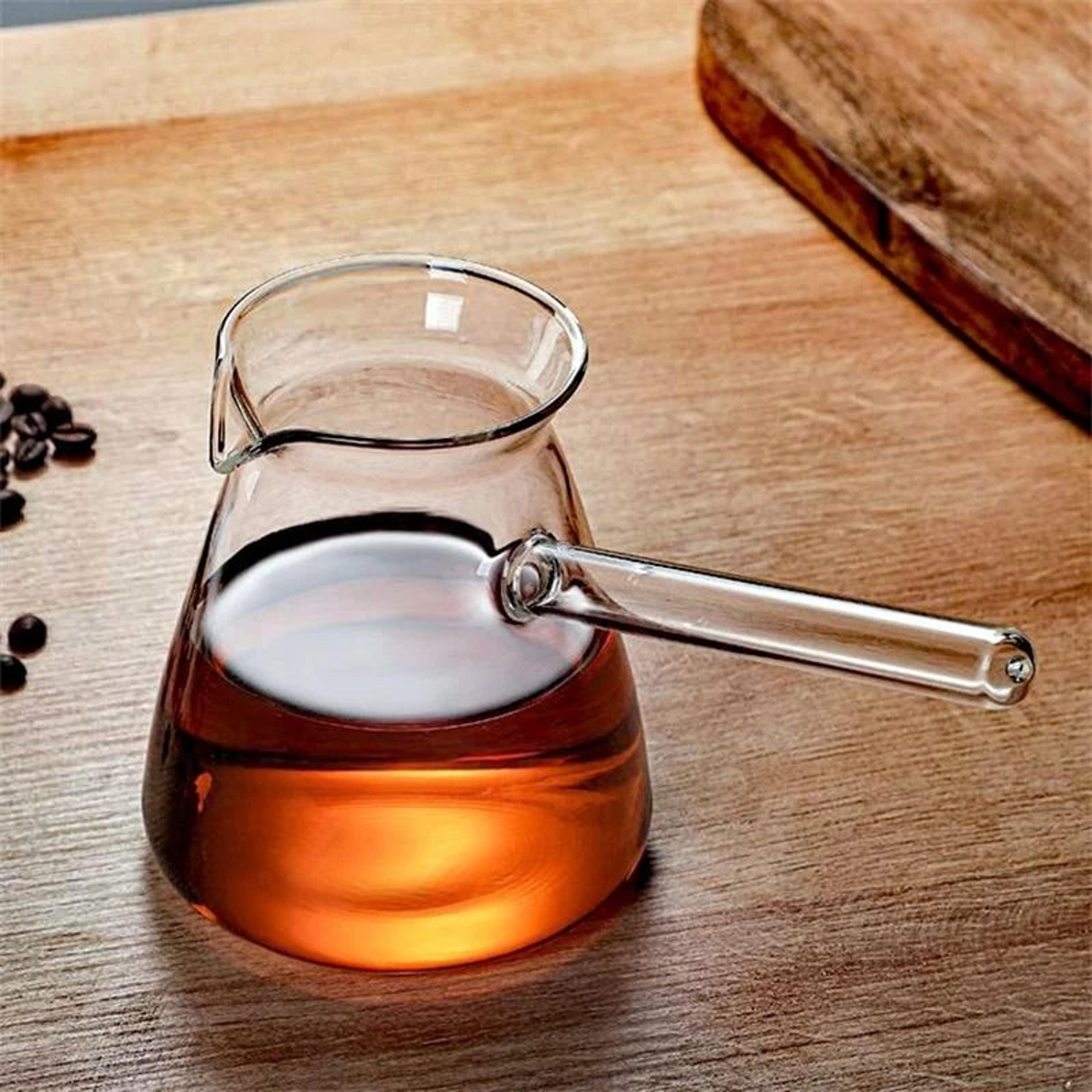 high borosilicate glass turkish coffee pot tea maker