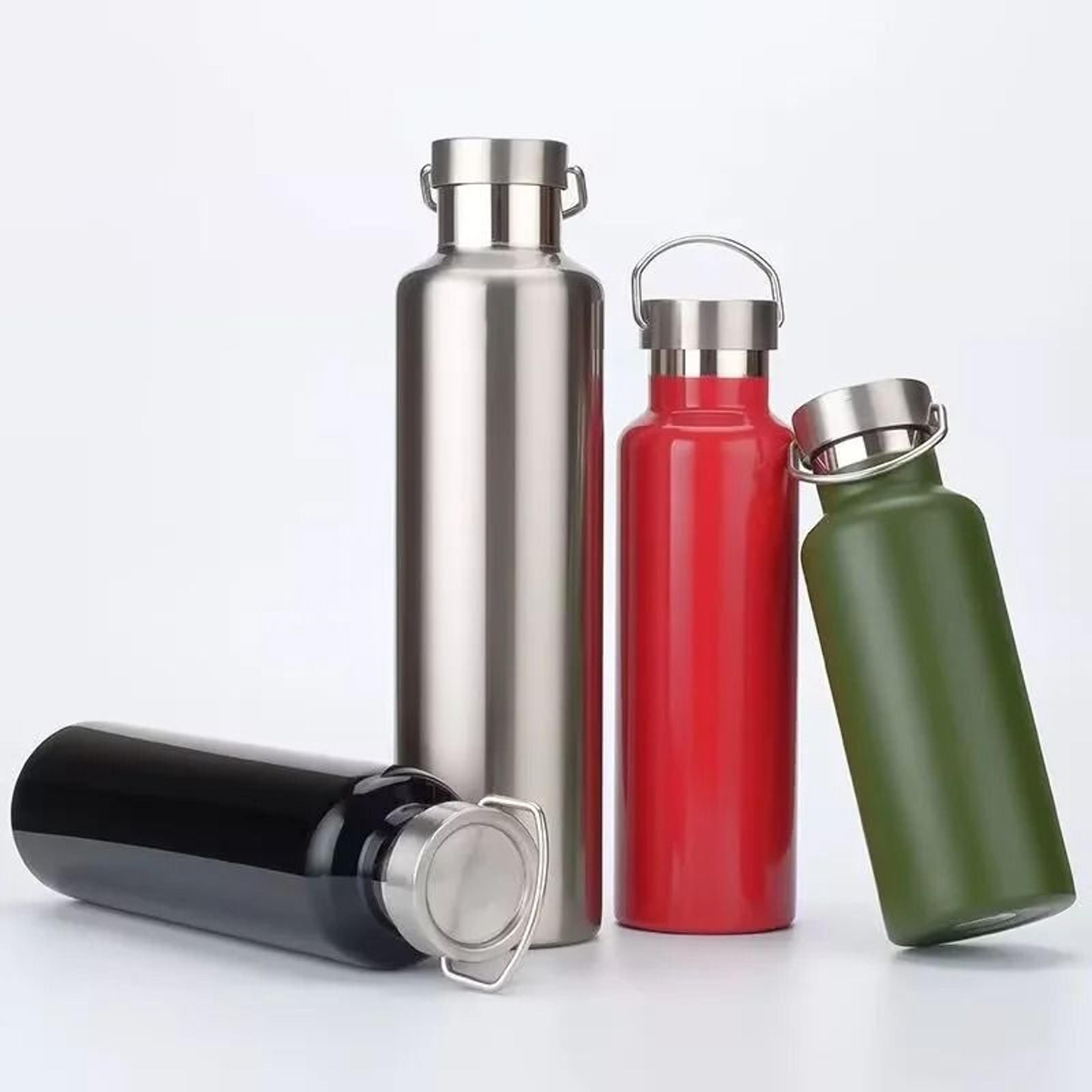 stainless steel vacuum insulated sport bottle