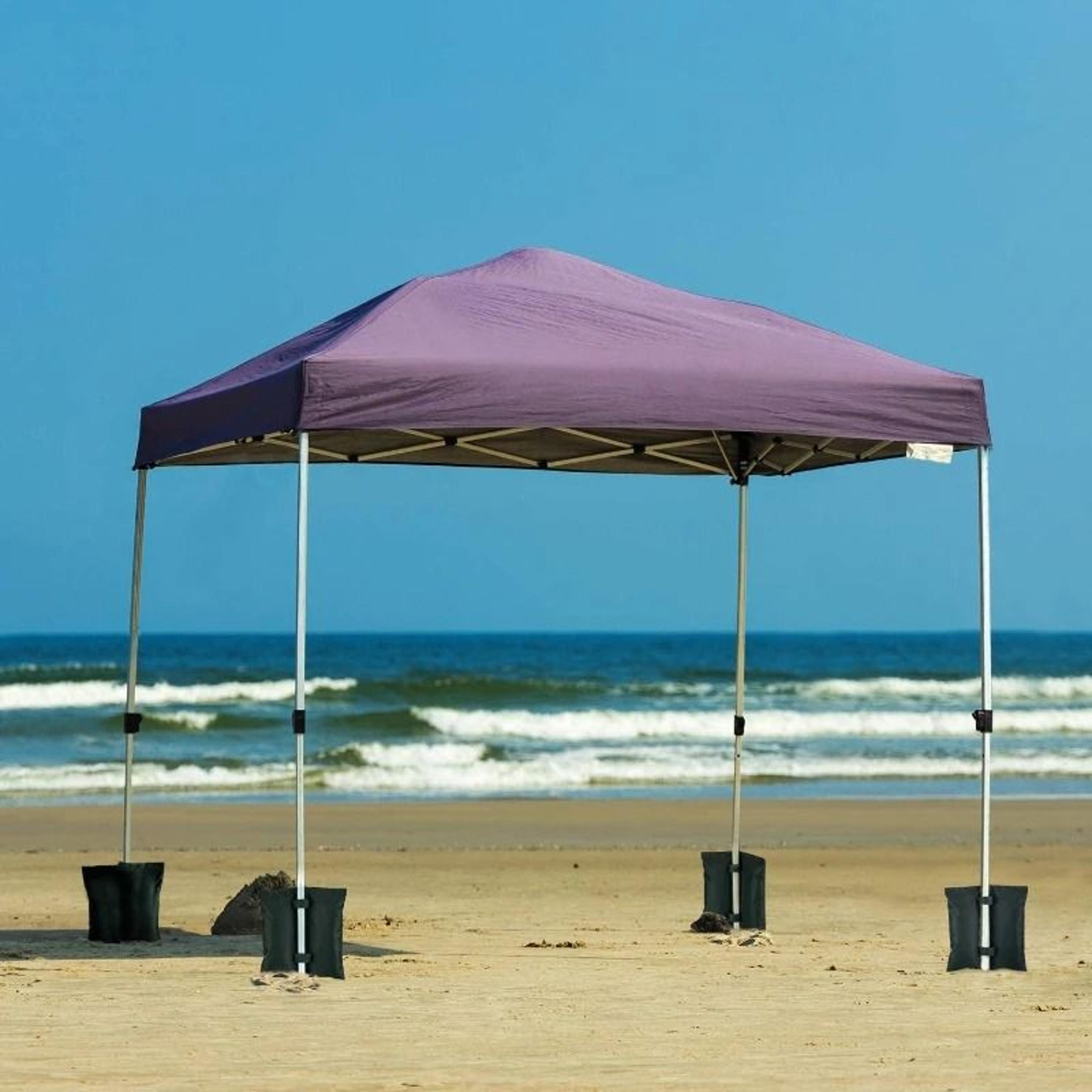 outdoor windproof tent and canopy fixed sandbags