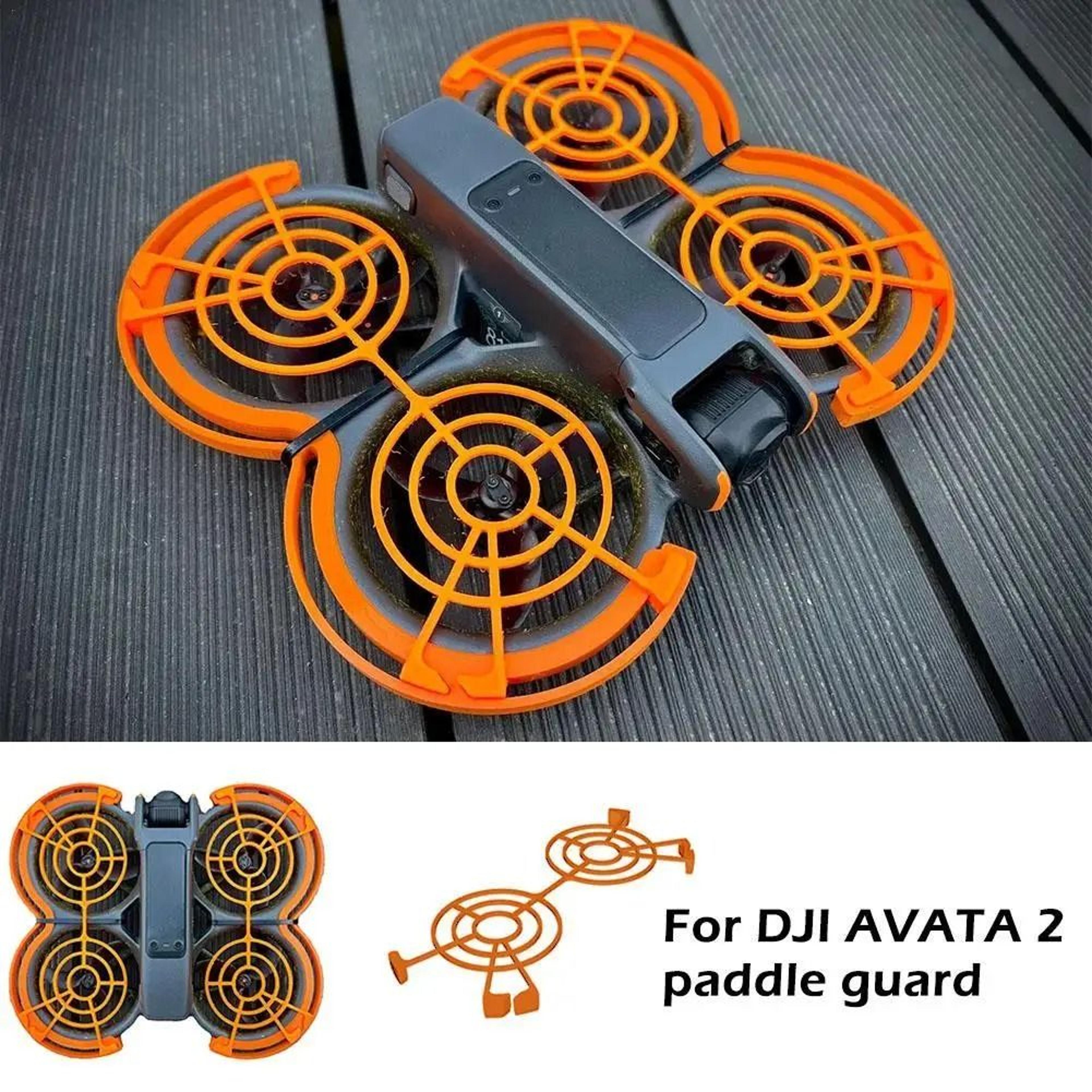 propeller guard and protective cage set for fpv drone