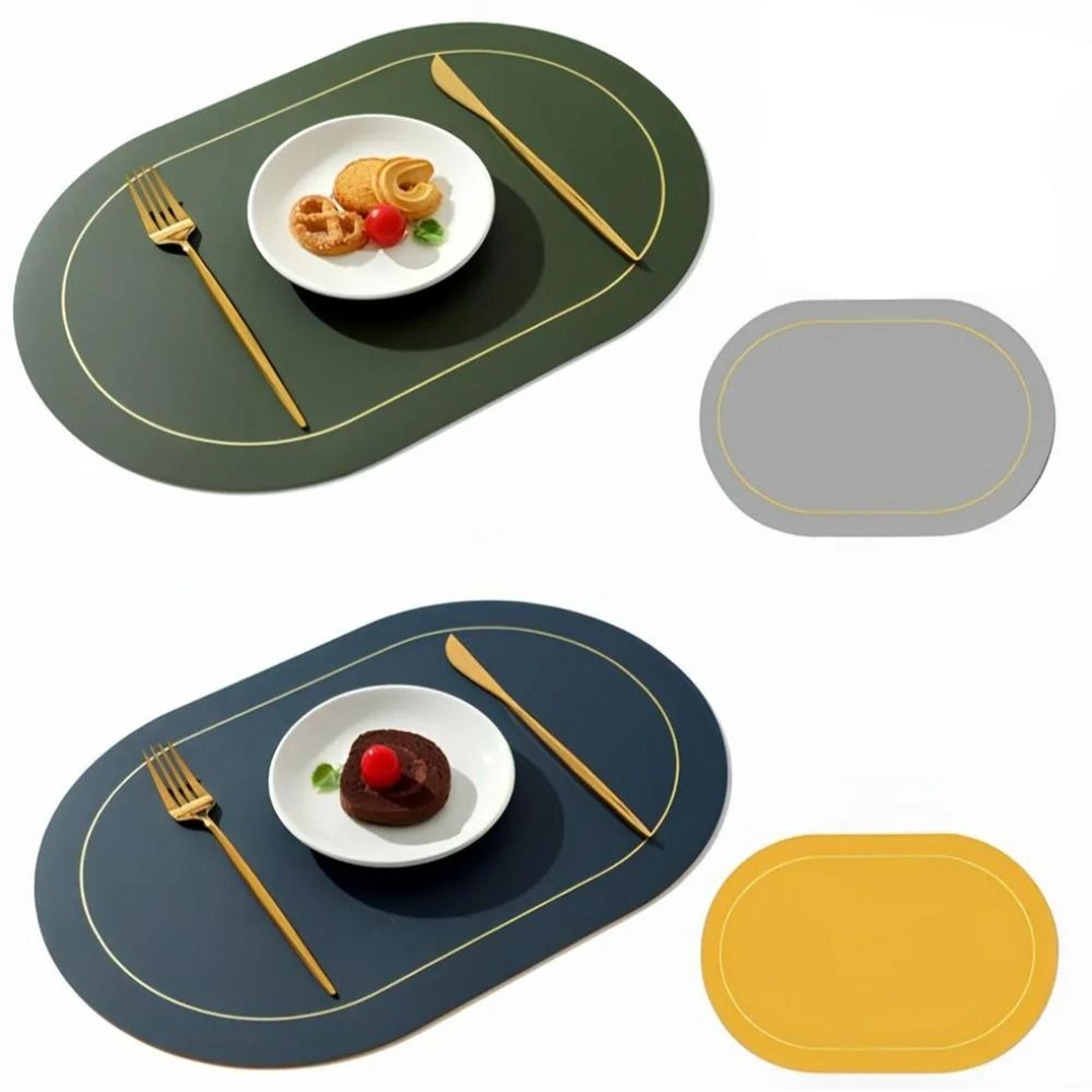 nordic minimalist double-sided dining placemat and decorative table protector