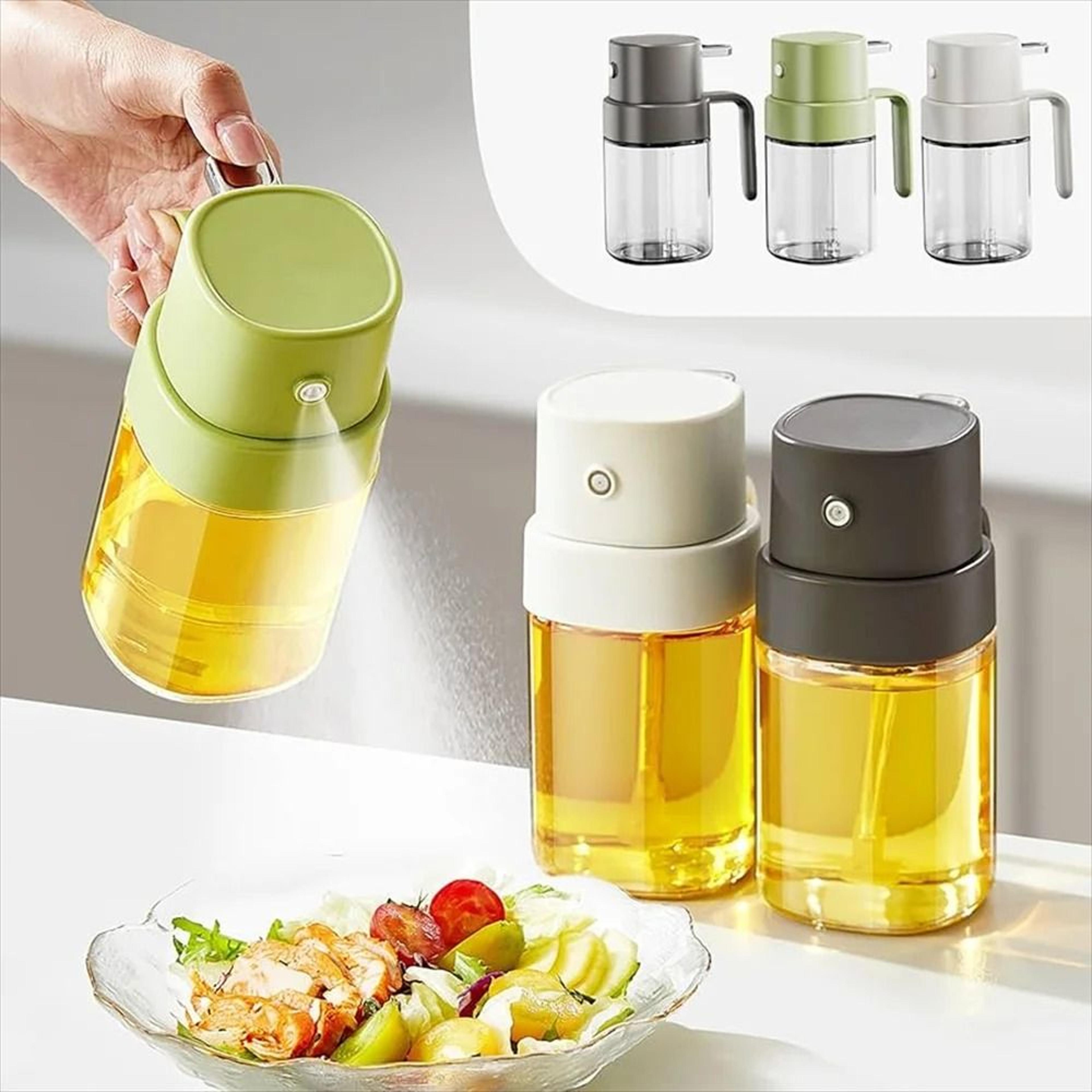 professional precision mist oil sprayer and culinary glass dispenser