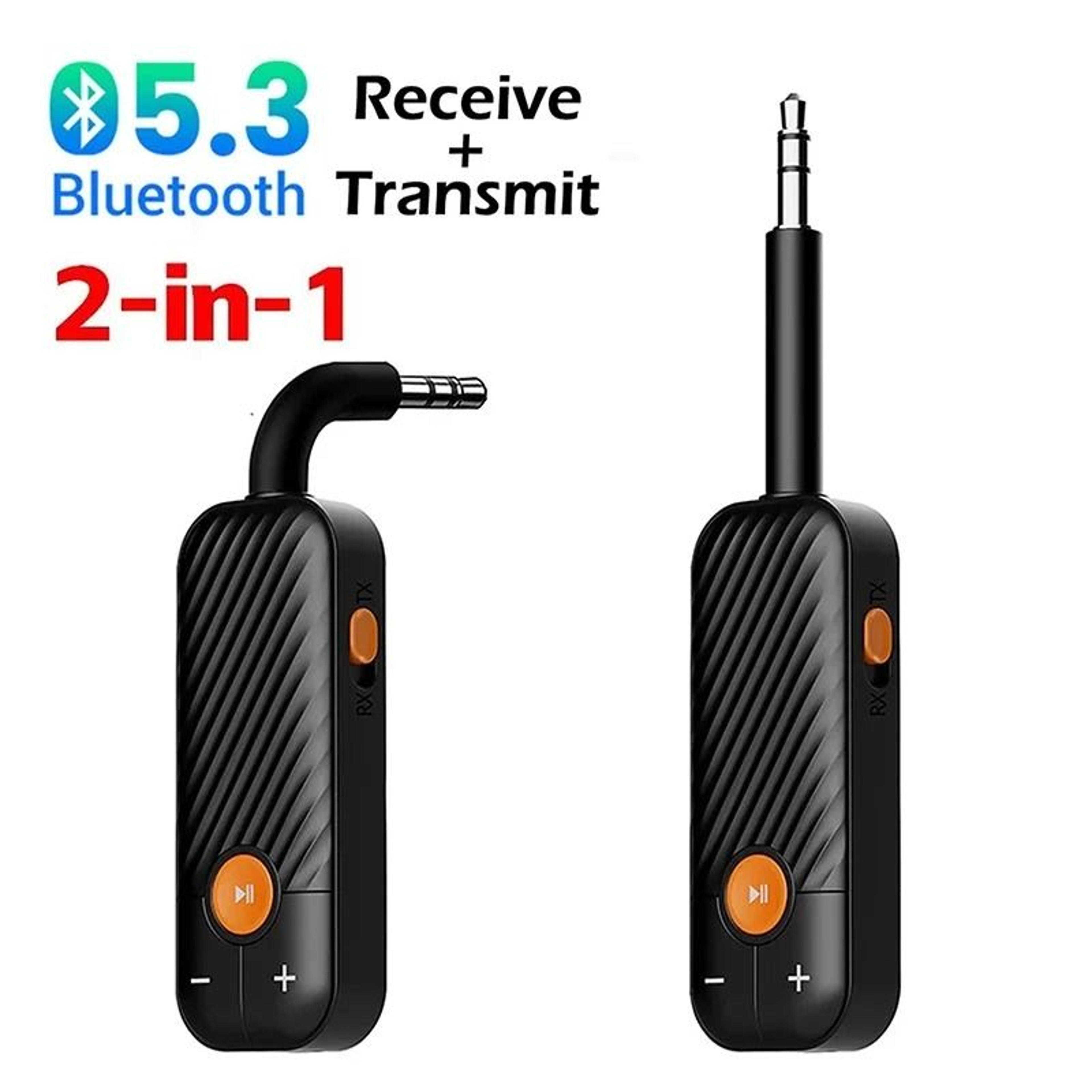 professional bluetooth 5.2 audio receiver and transmitter 2-in-1 high-fidelity wireless adapter
