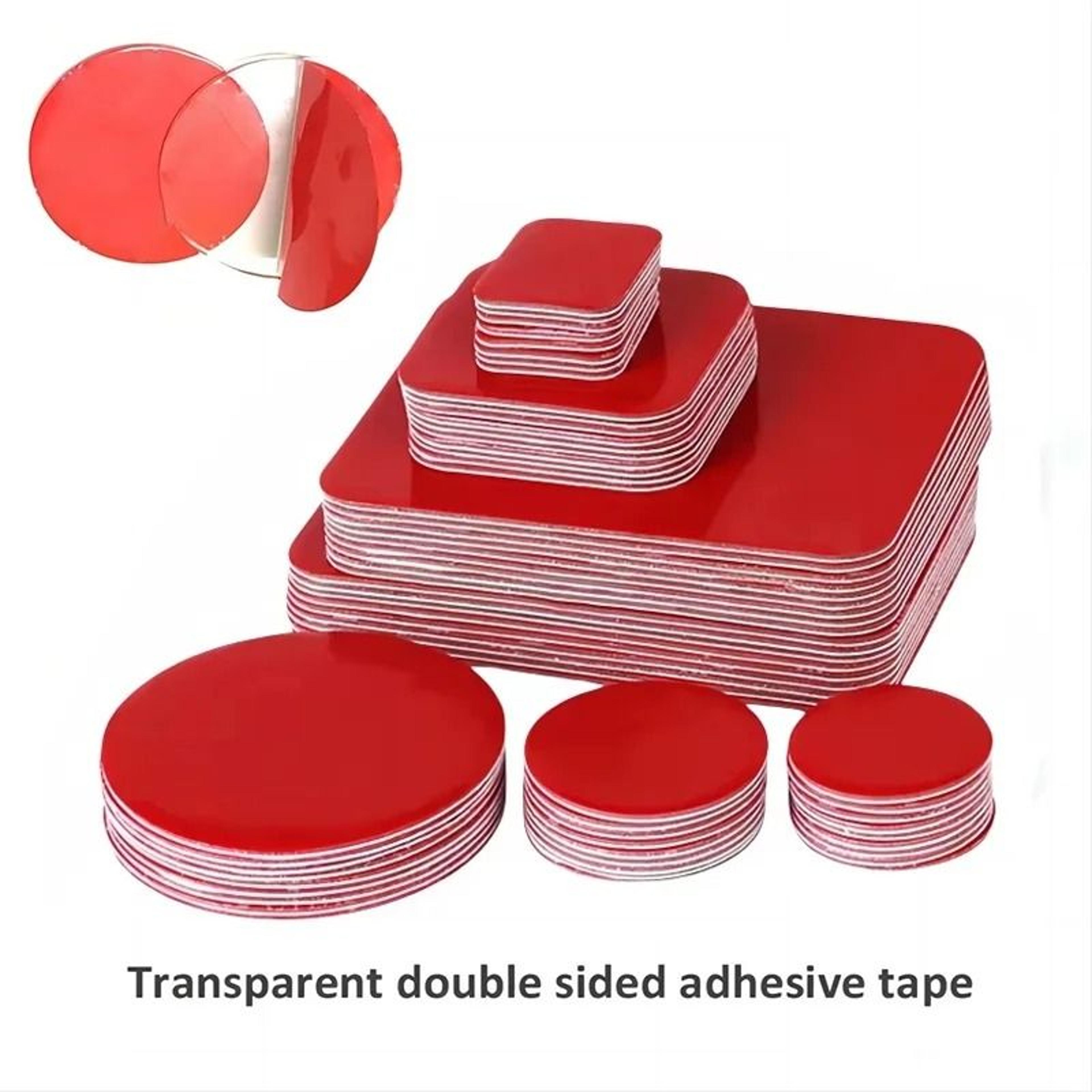 high strength transparent acrylic double sided adhesive pads and waterproof no trace mounting patches