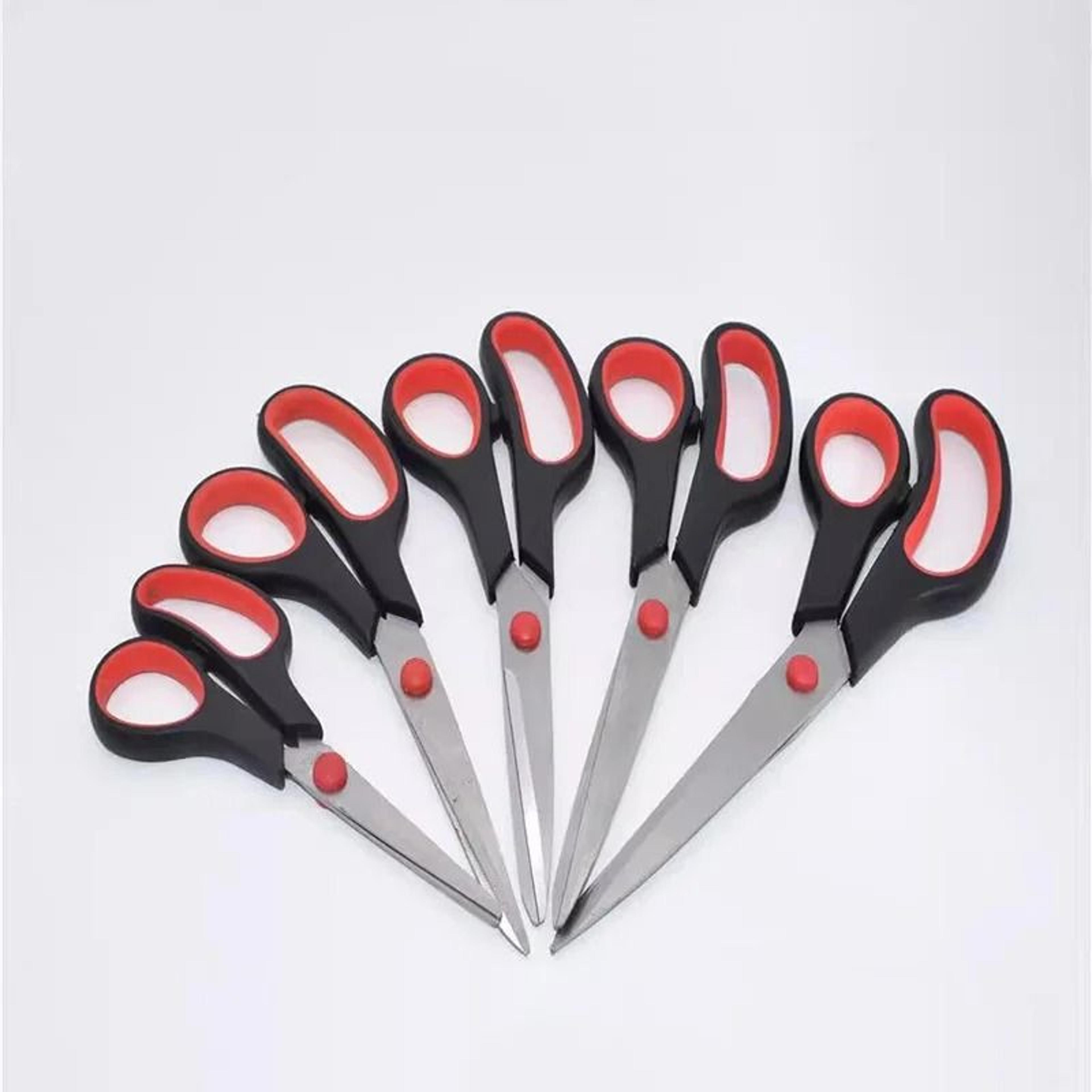 high precision stainless steel sewing scissors and 3 piece comfort grip multipurpose craft set