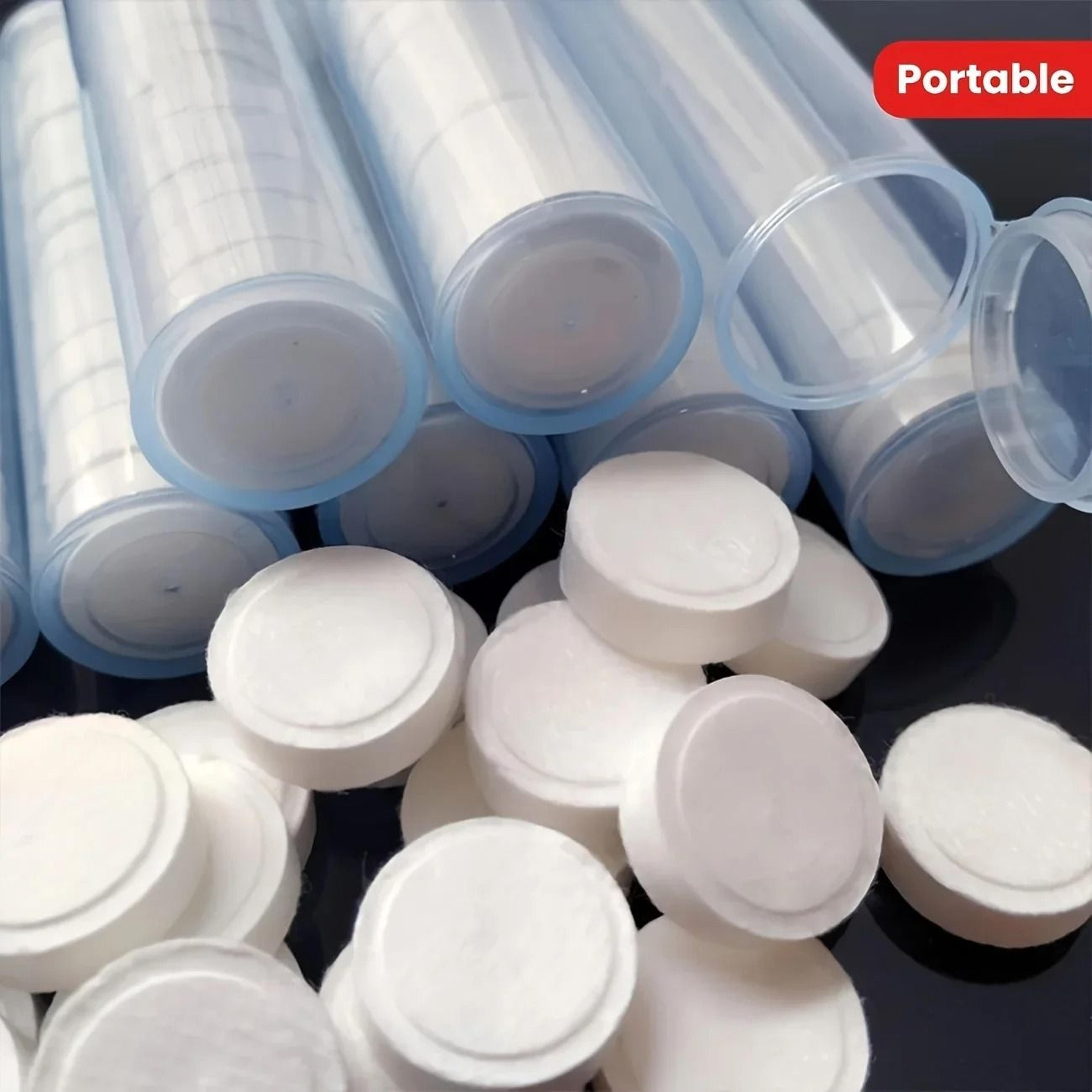 compressed travel towel set 3 tubes 30 pieces