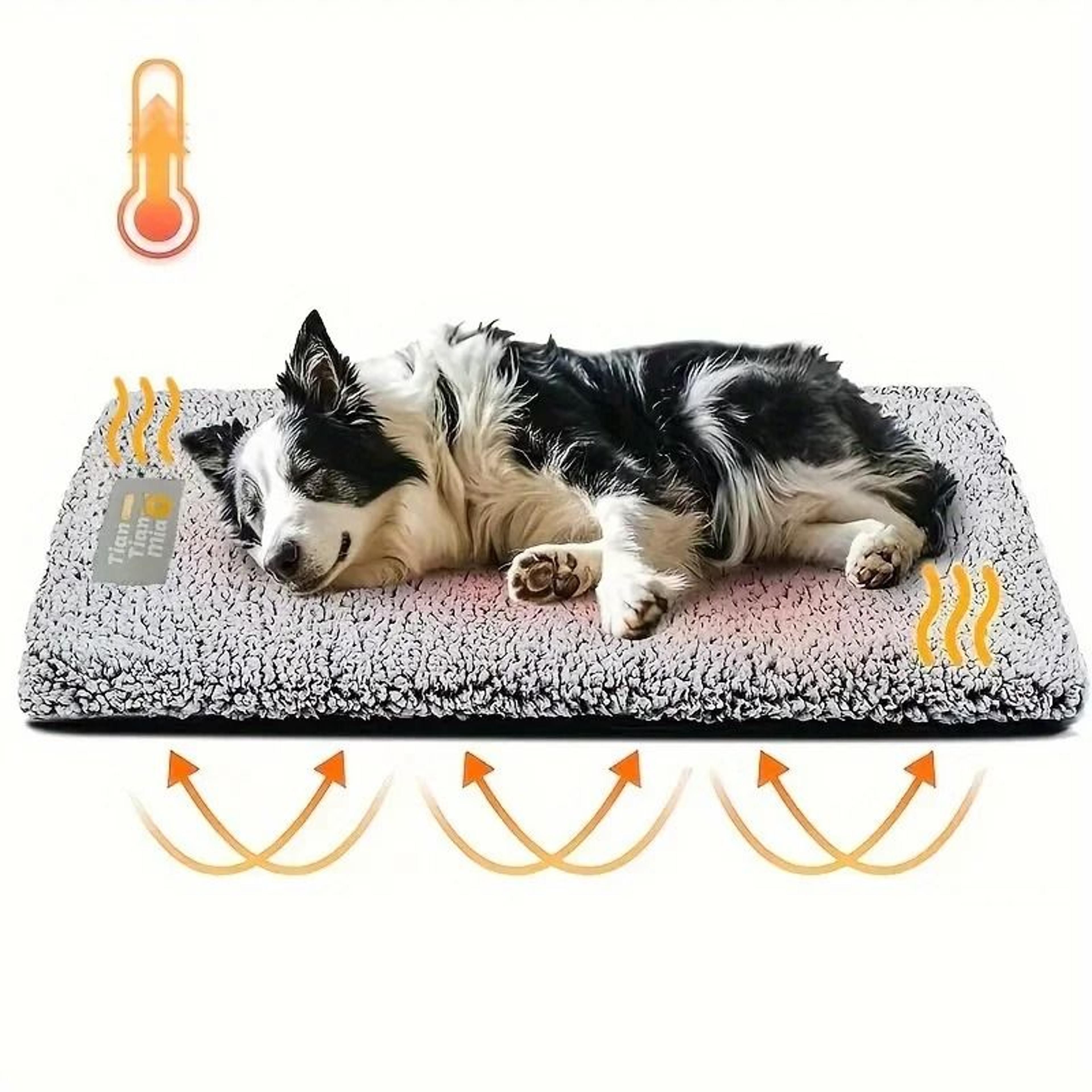 winter warming pet mattress – super warm washable cushion for cats & dogs