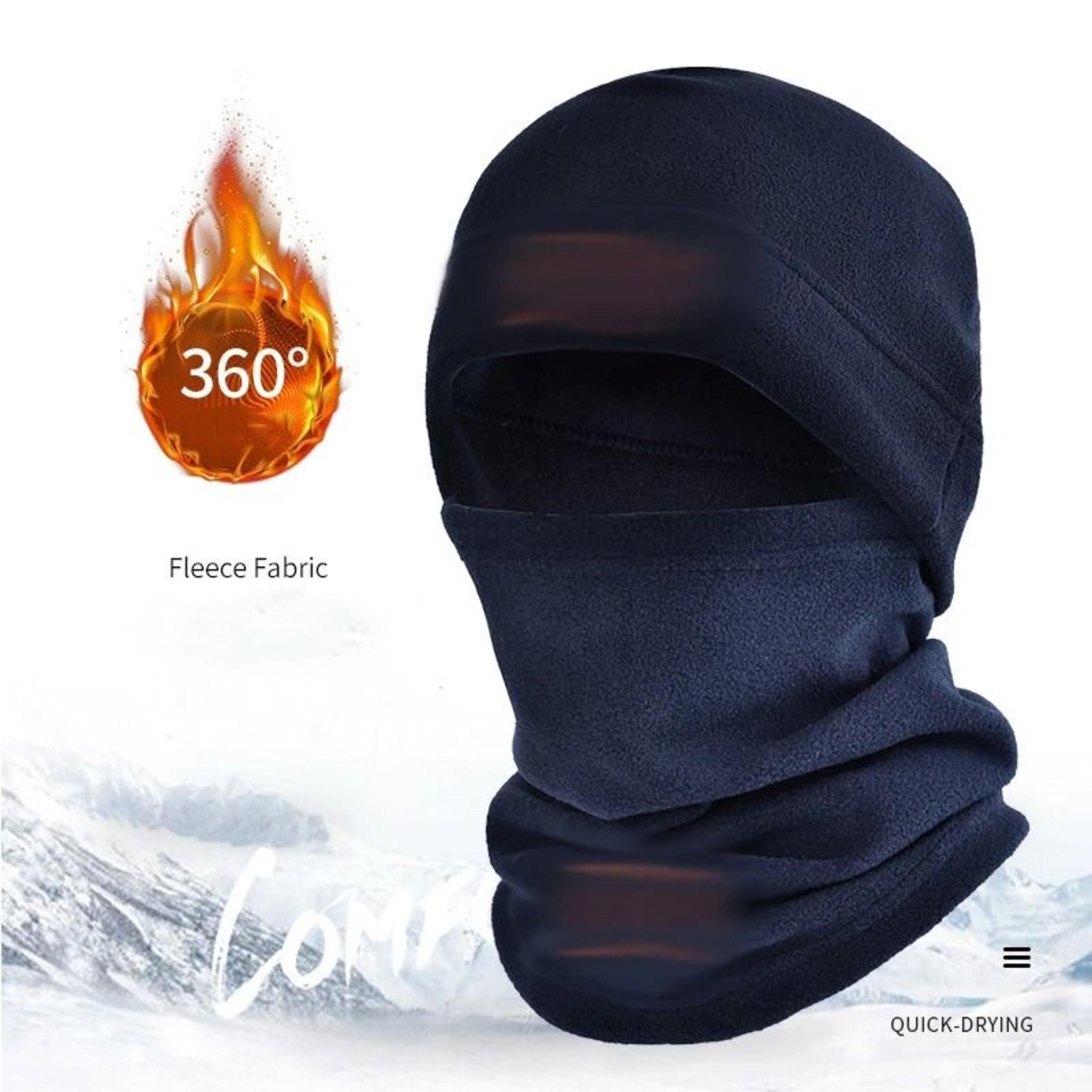 autumn and winter fleece hat and neck cover set