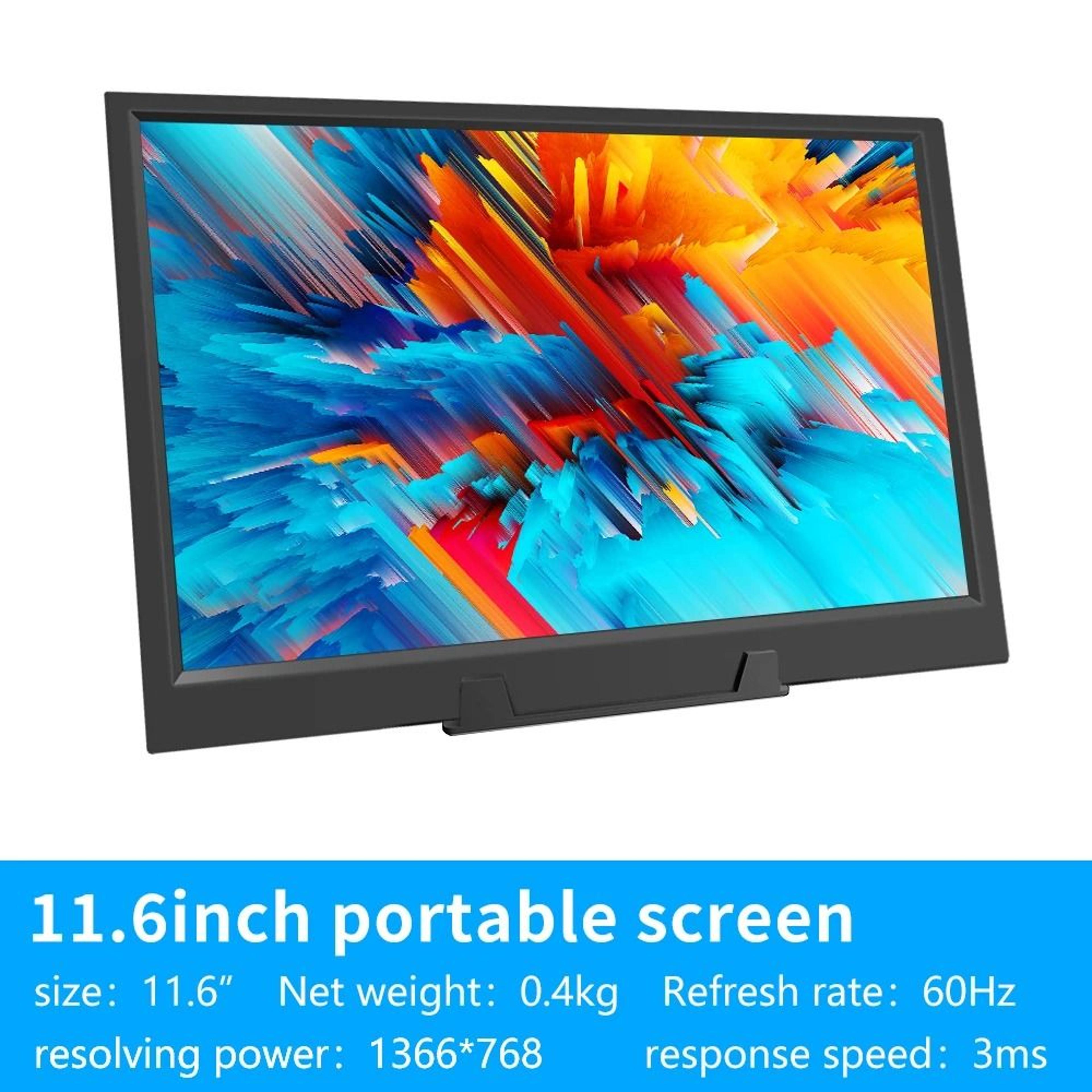 11.6 inch ultra-portable gaming and business monitor