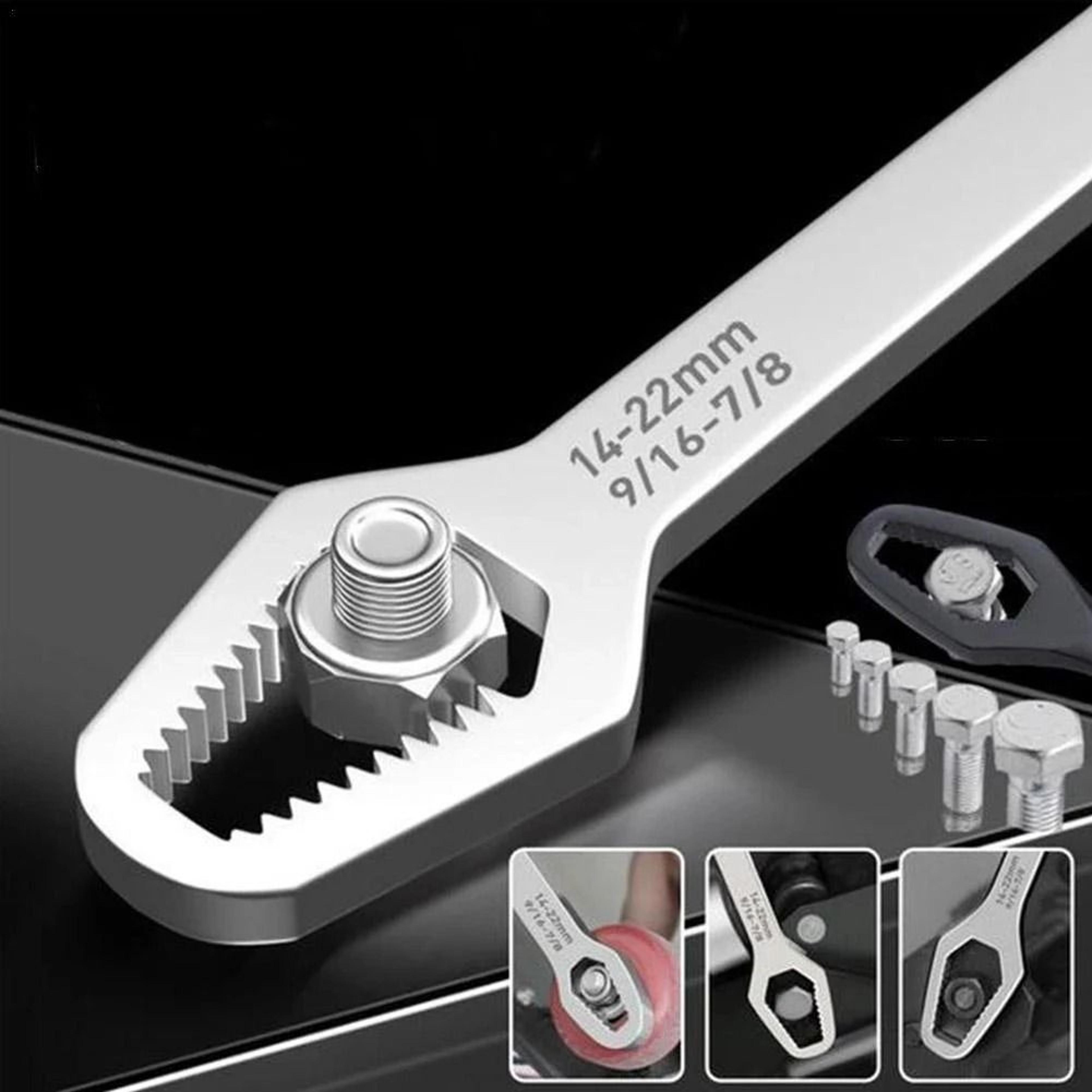 universal self-tightening double-head torx wrench
