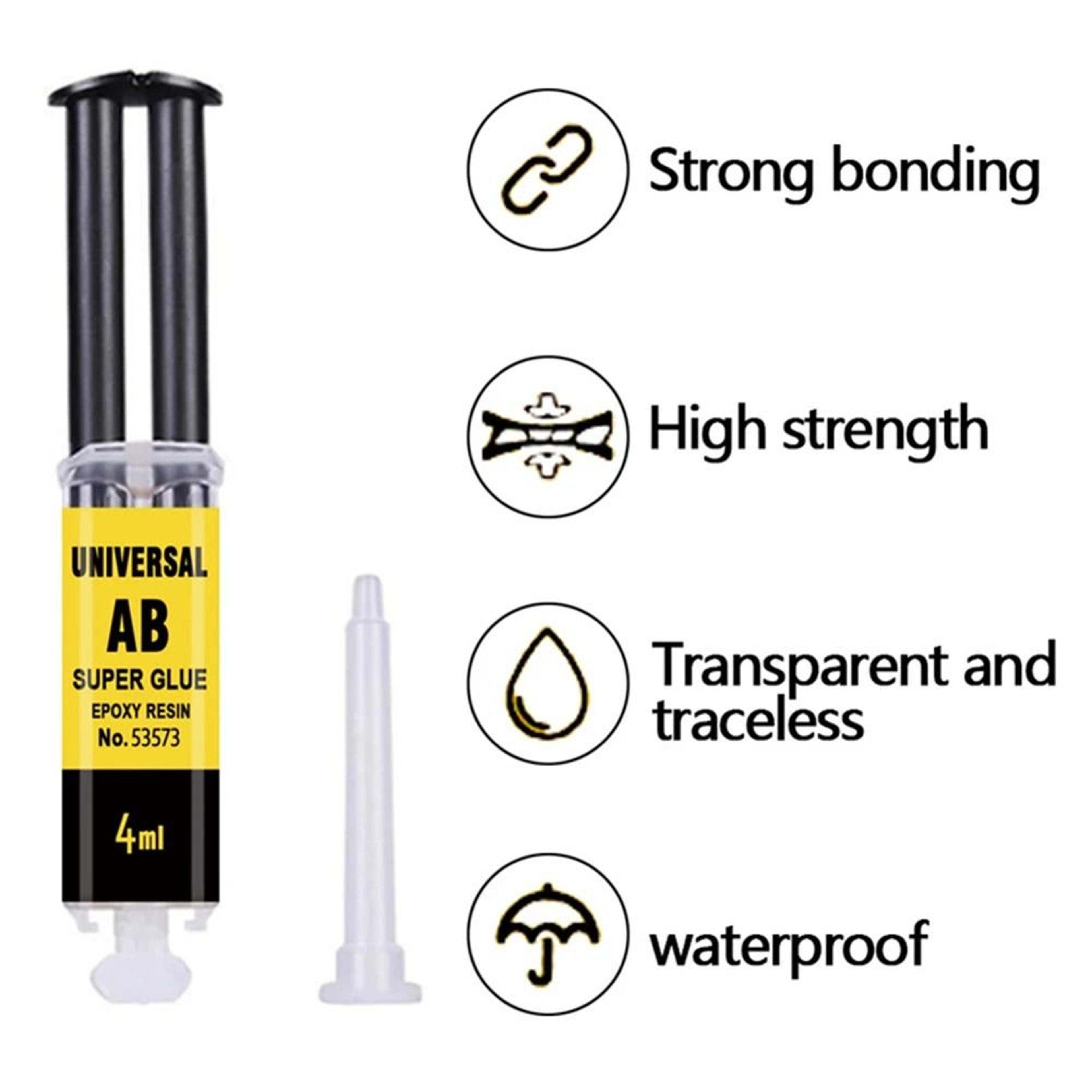 industrial-strength instant repair epoxy resin ab glue