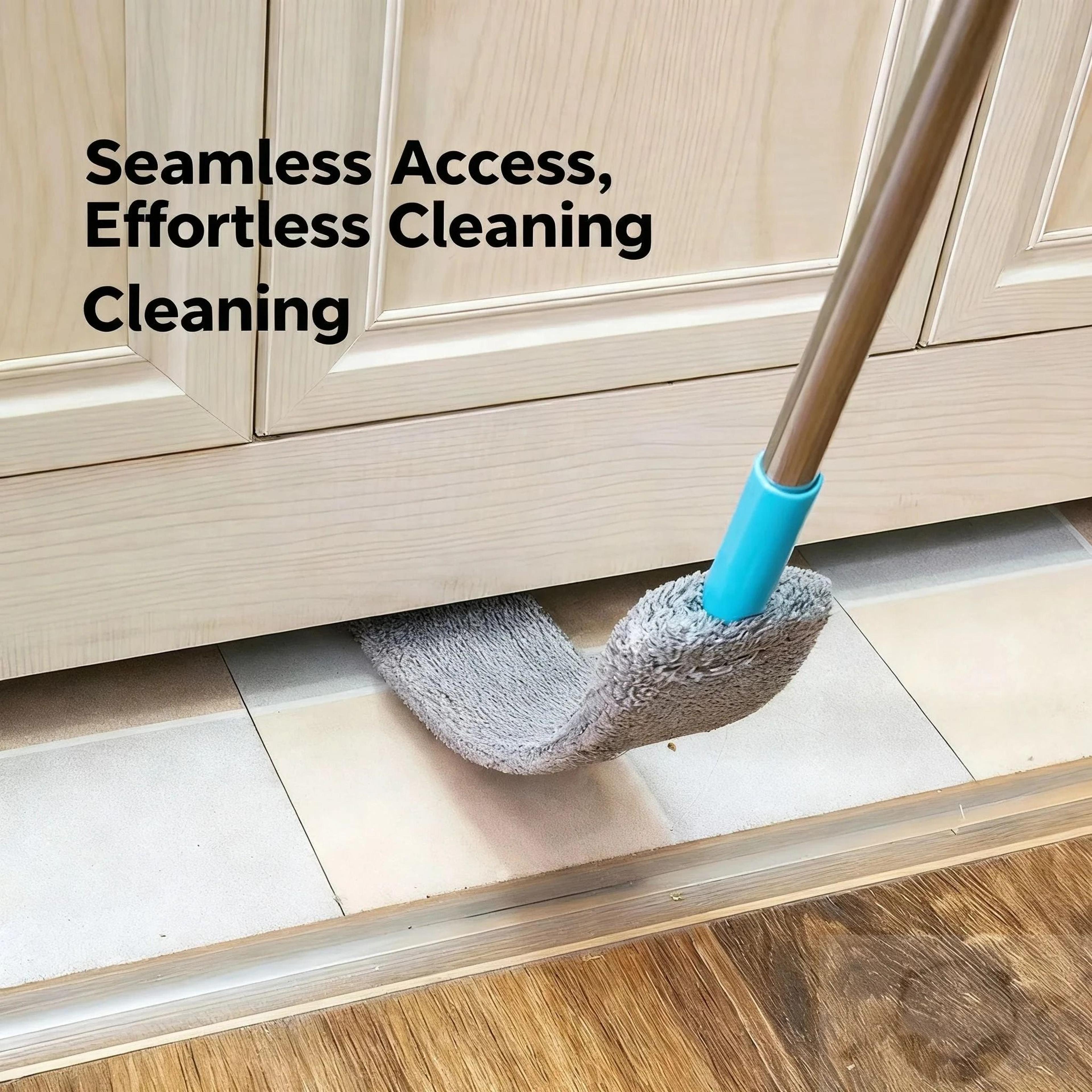 long handle under-furniture and ceiling dust mop