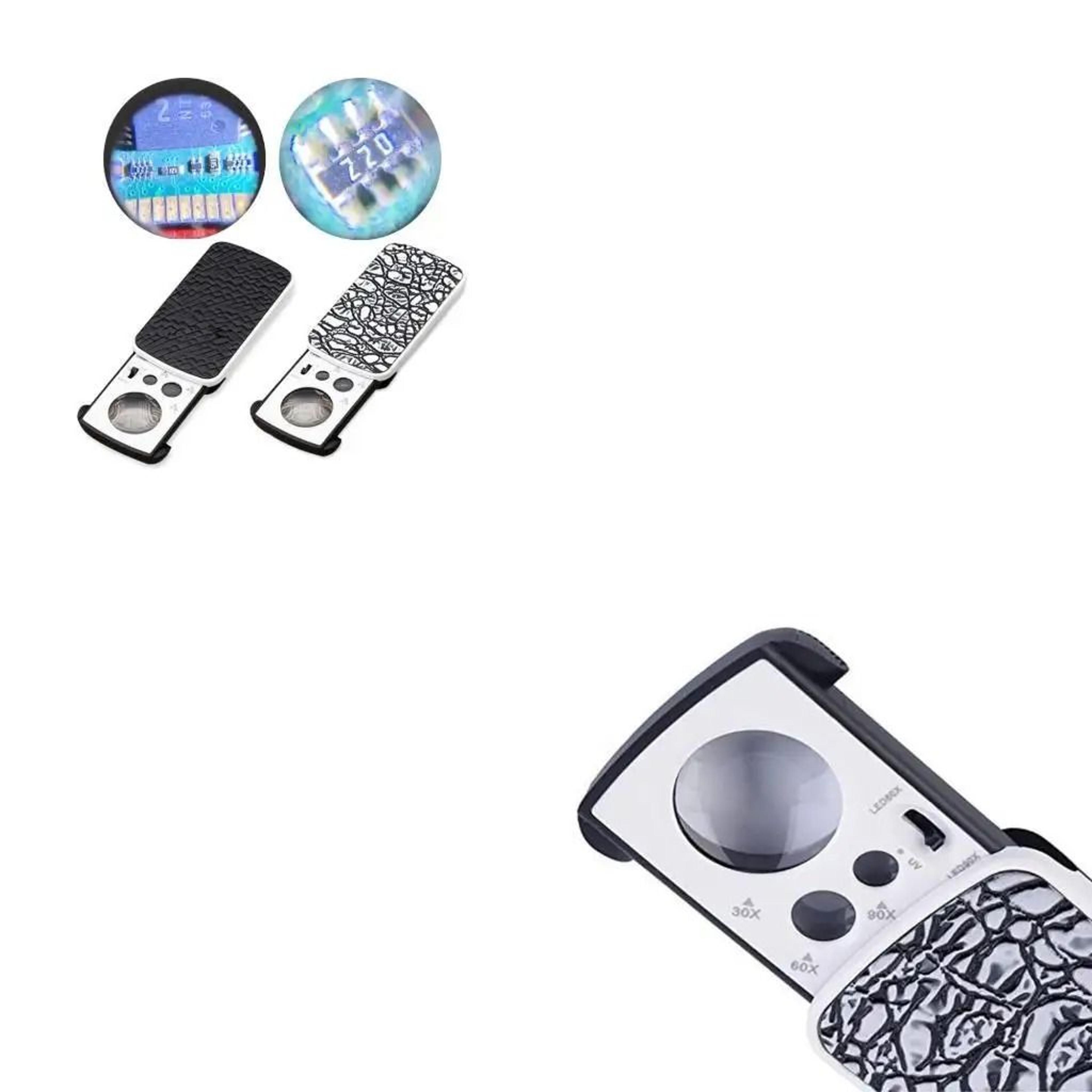 30x 60x 90x portable mini pocket jewelry loupe