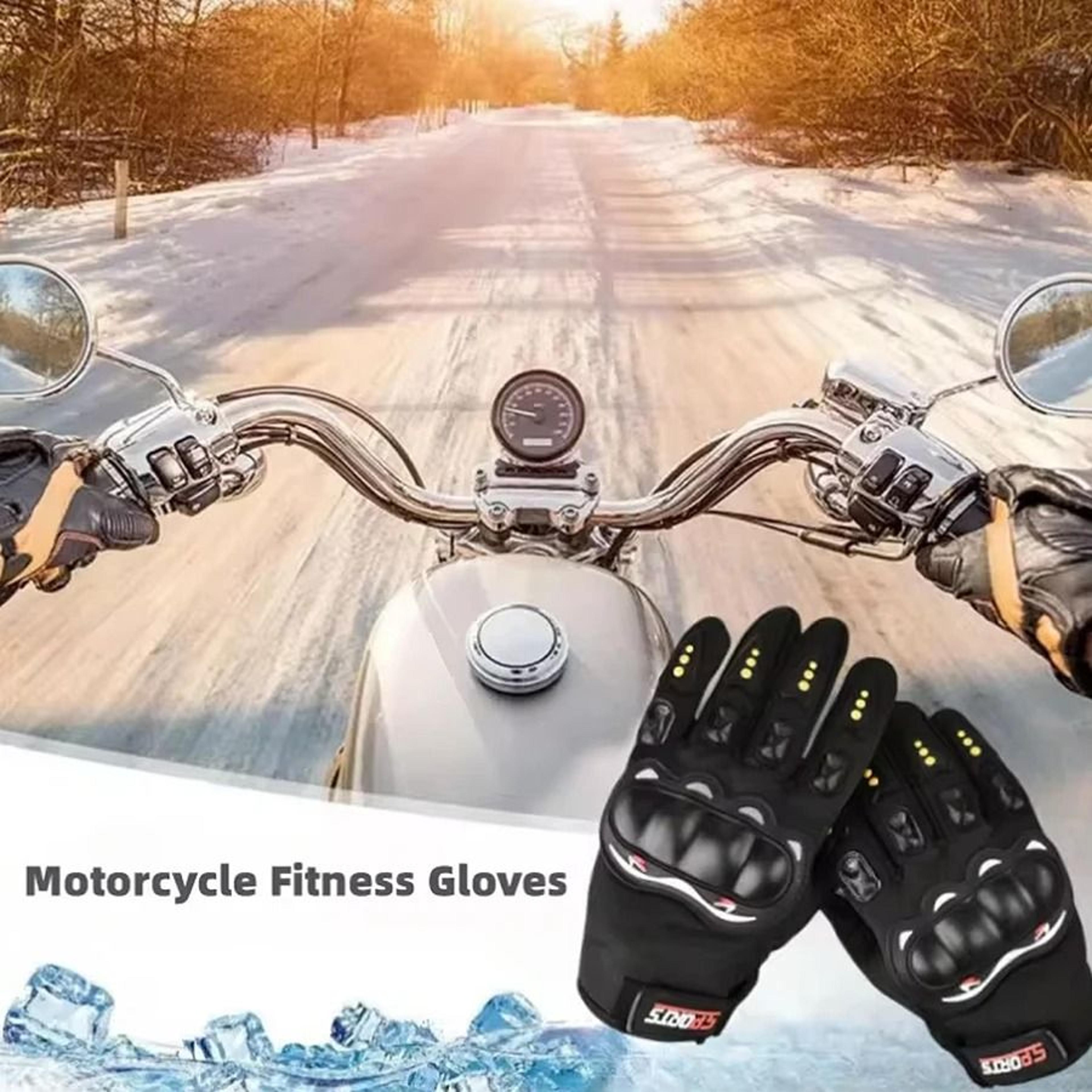 motorcycle full finger protective gloves – outdoor knight sports & racing gear