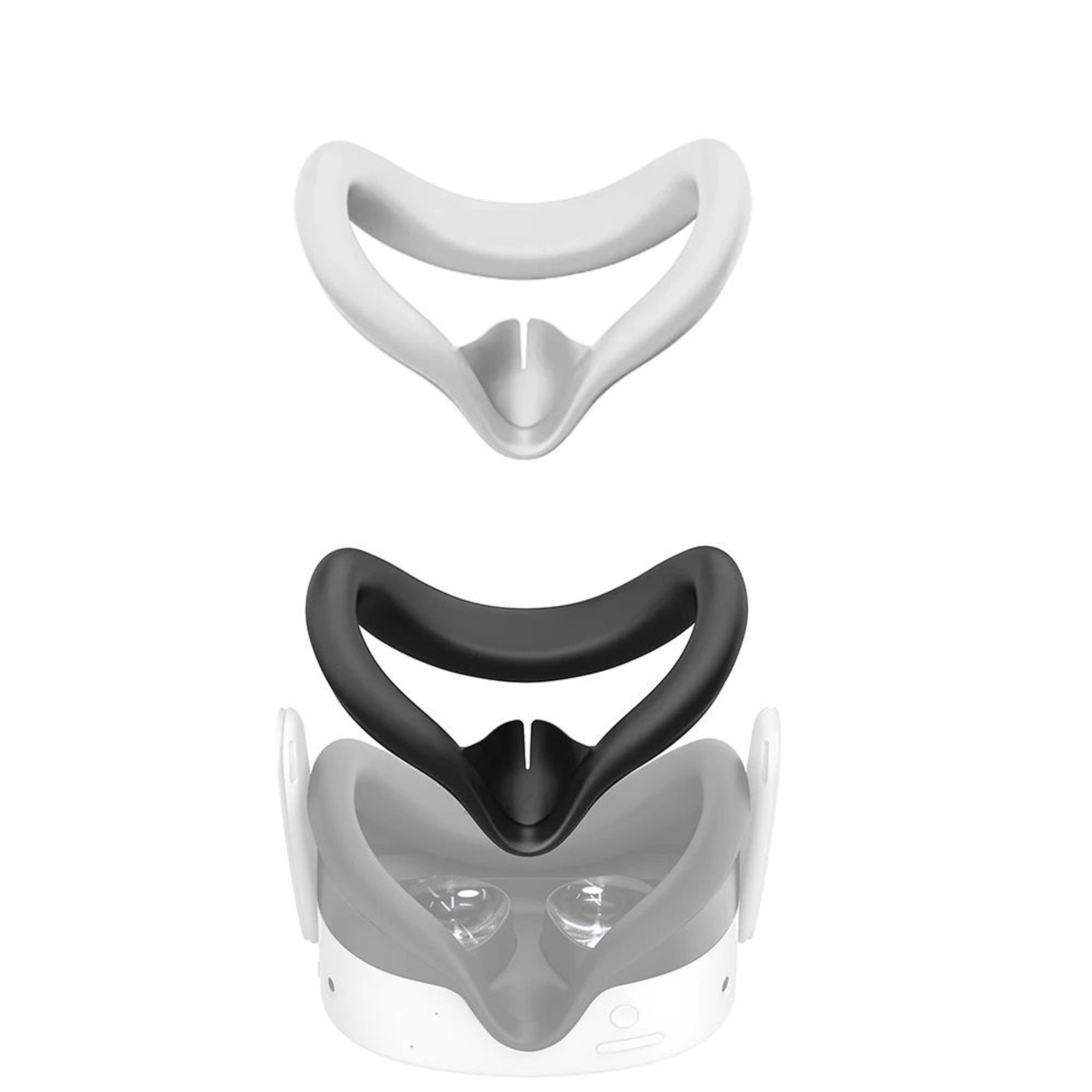 comfort-fit silicone face cover for meta quest 3s