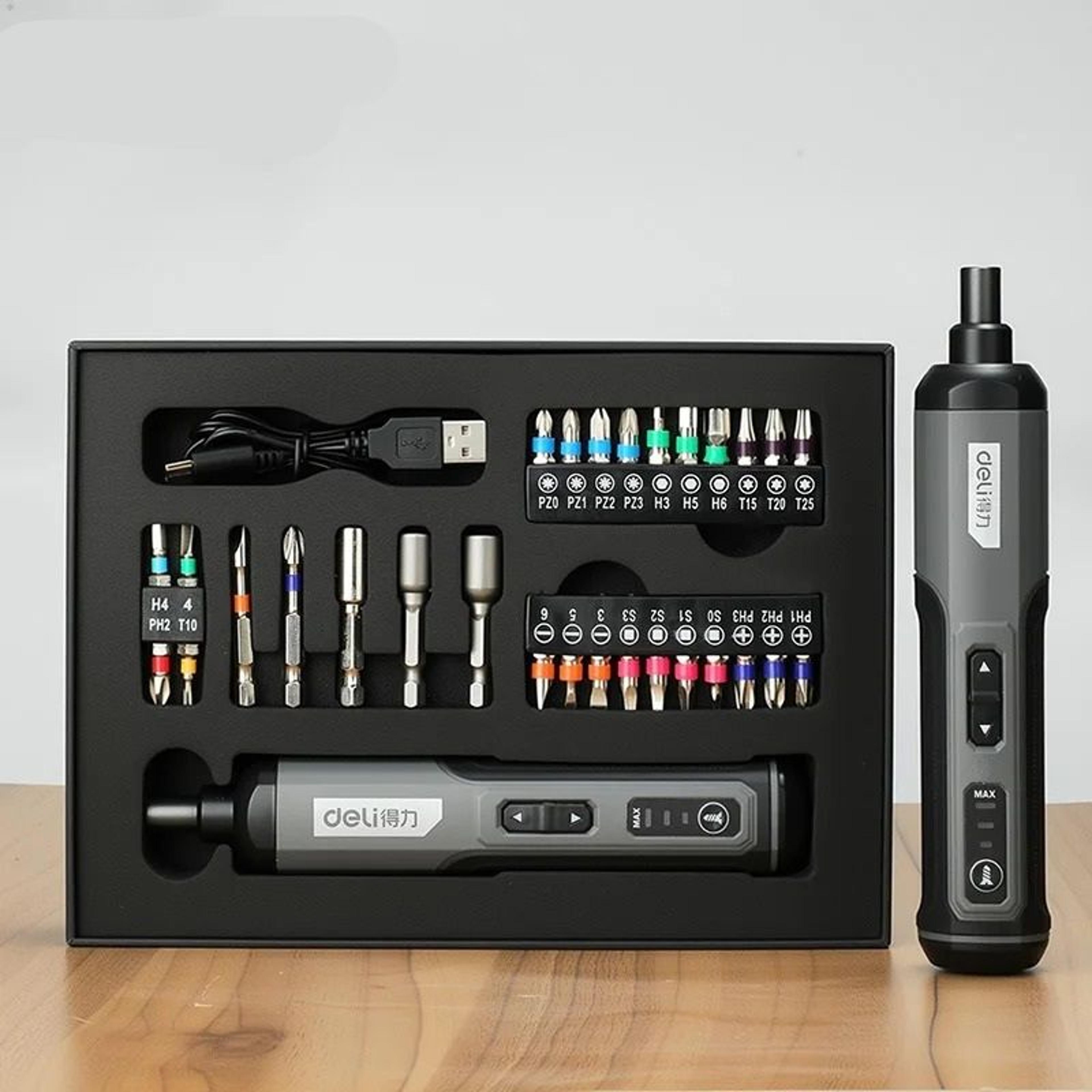 3-speed cordless electric screwdriver
