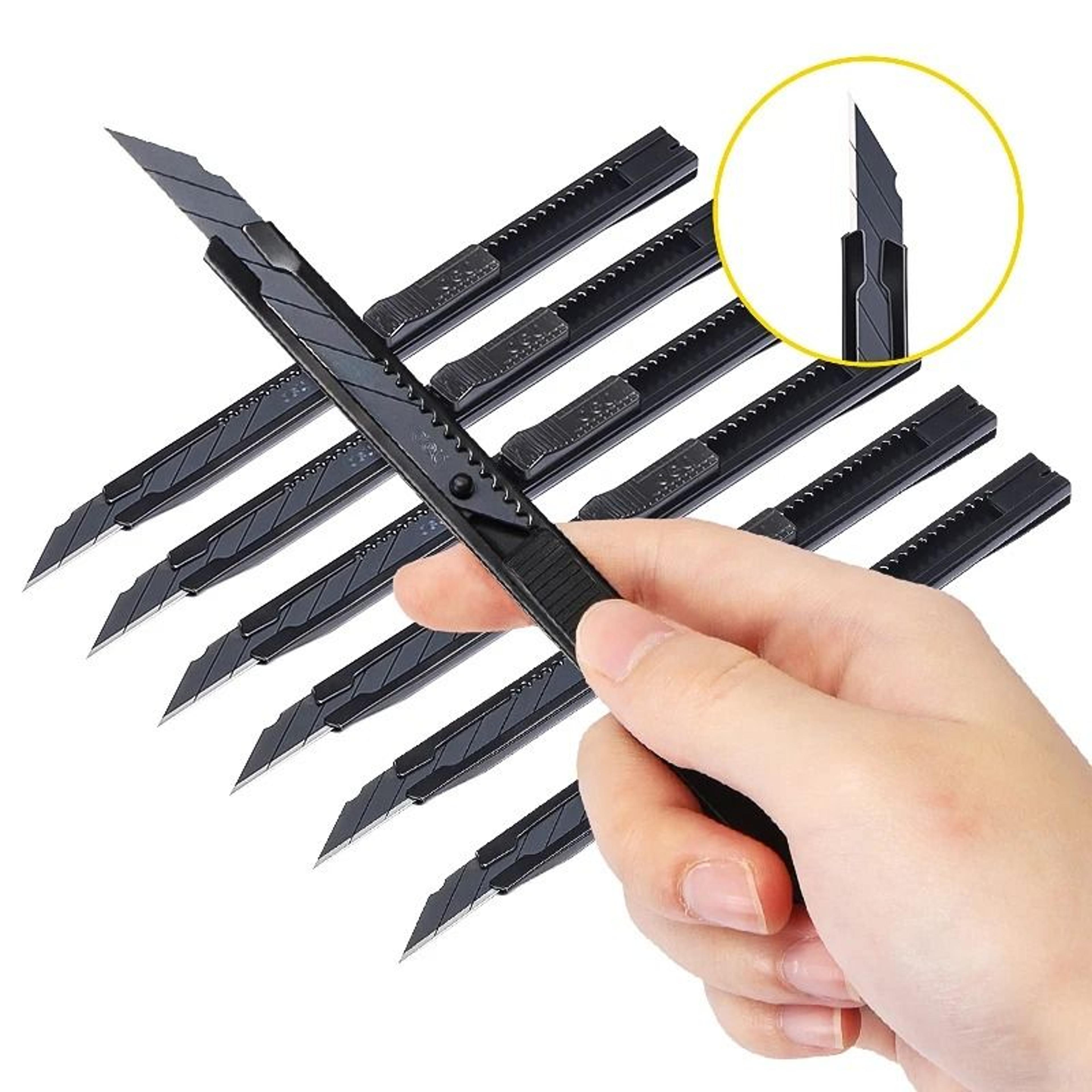 precision stainless steel retractable utility knife