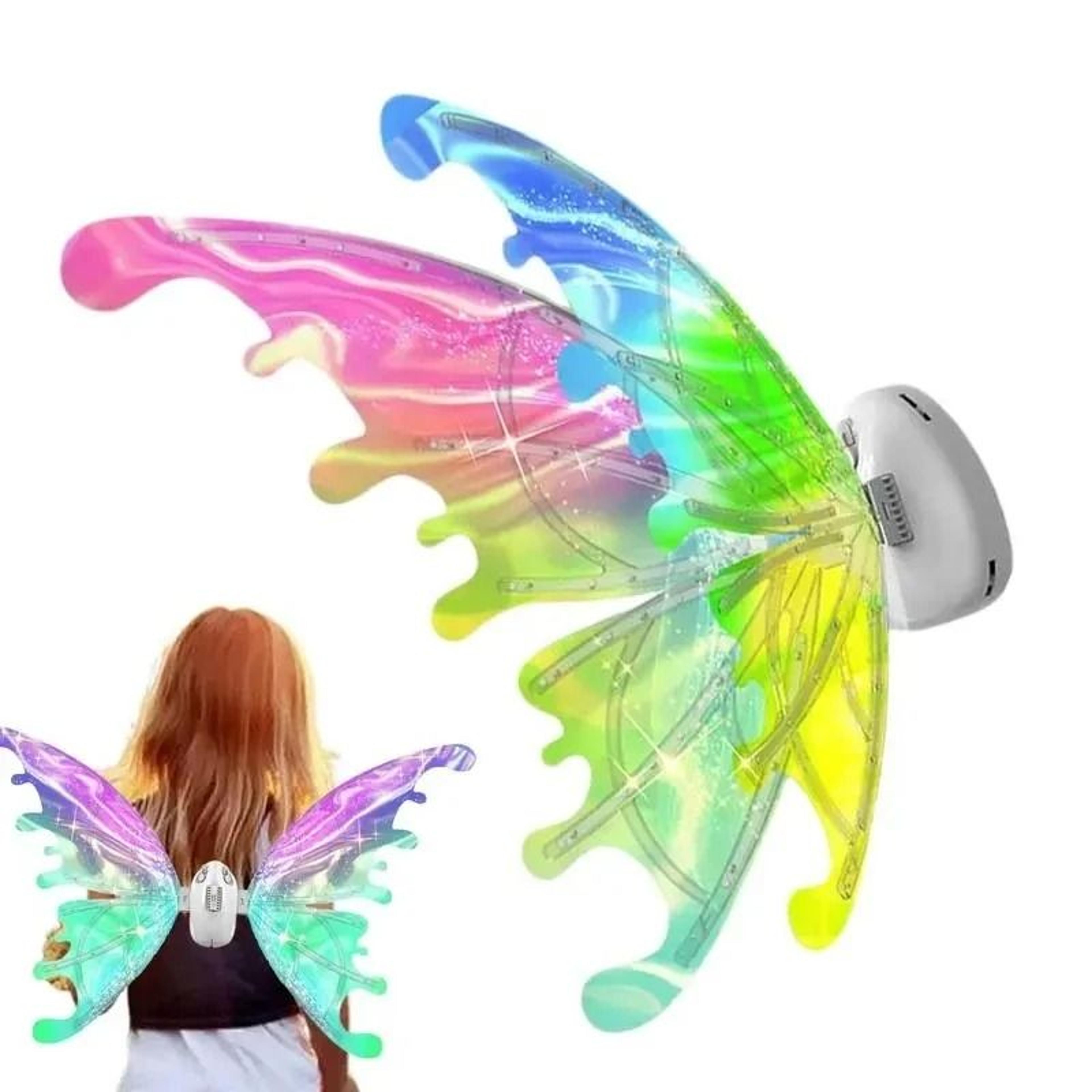 magic electric elf wings | led butterfly costume for kids & pets