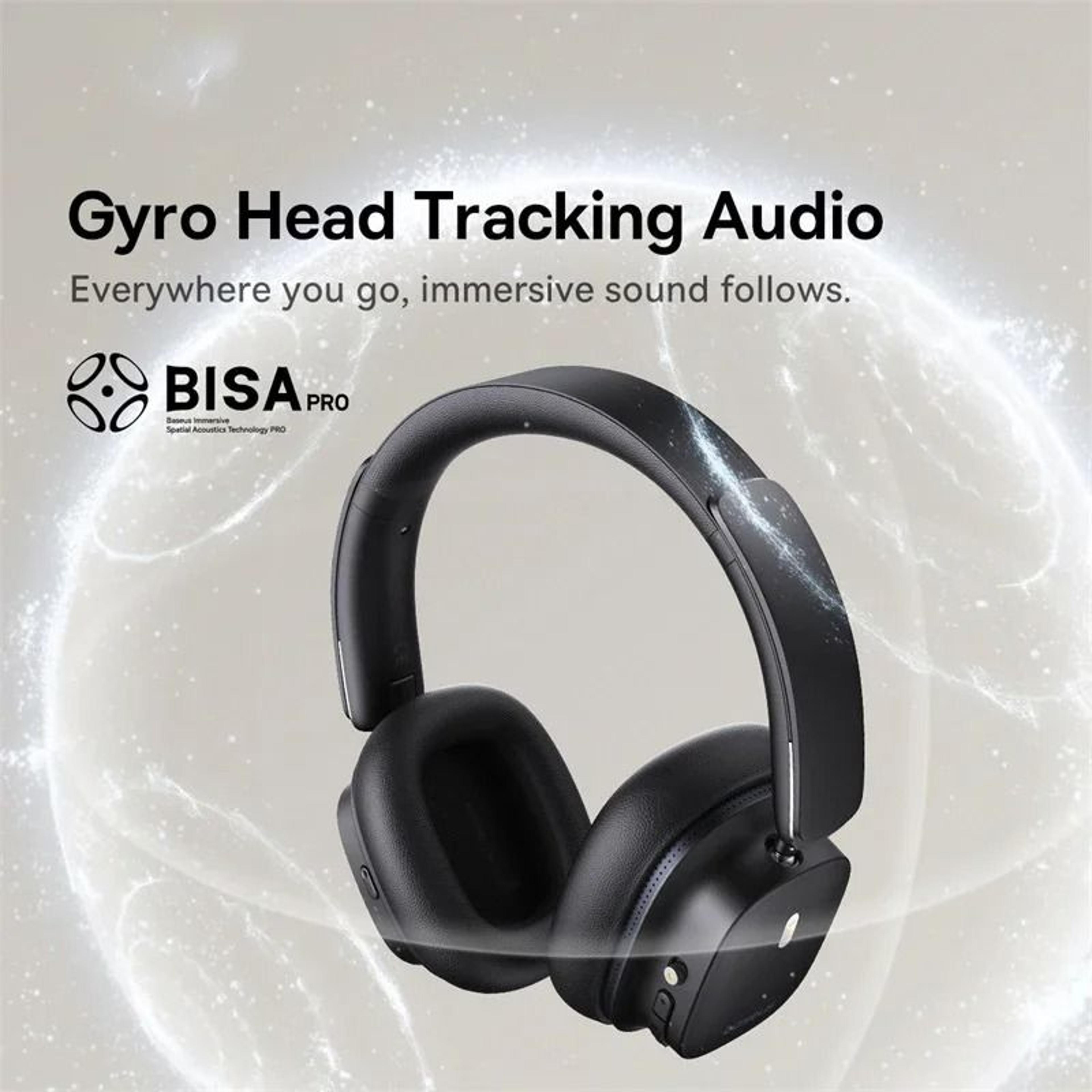 hybrid anc 45db over-ear wireless headphones