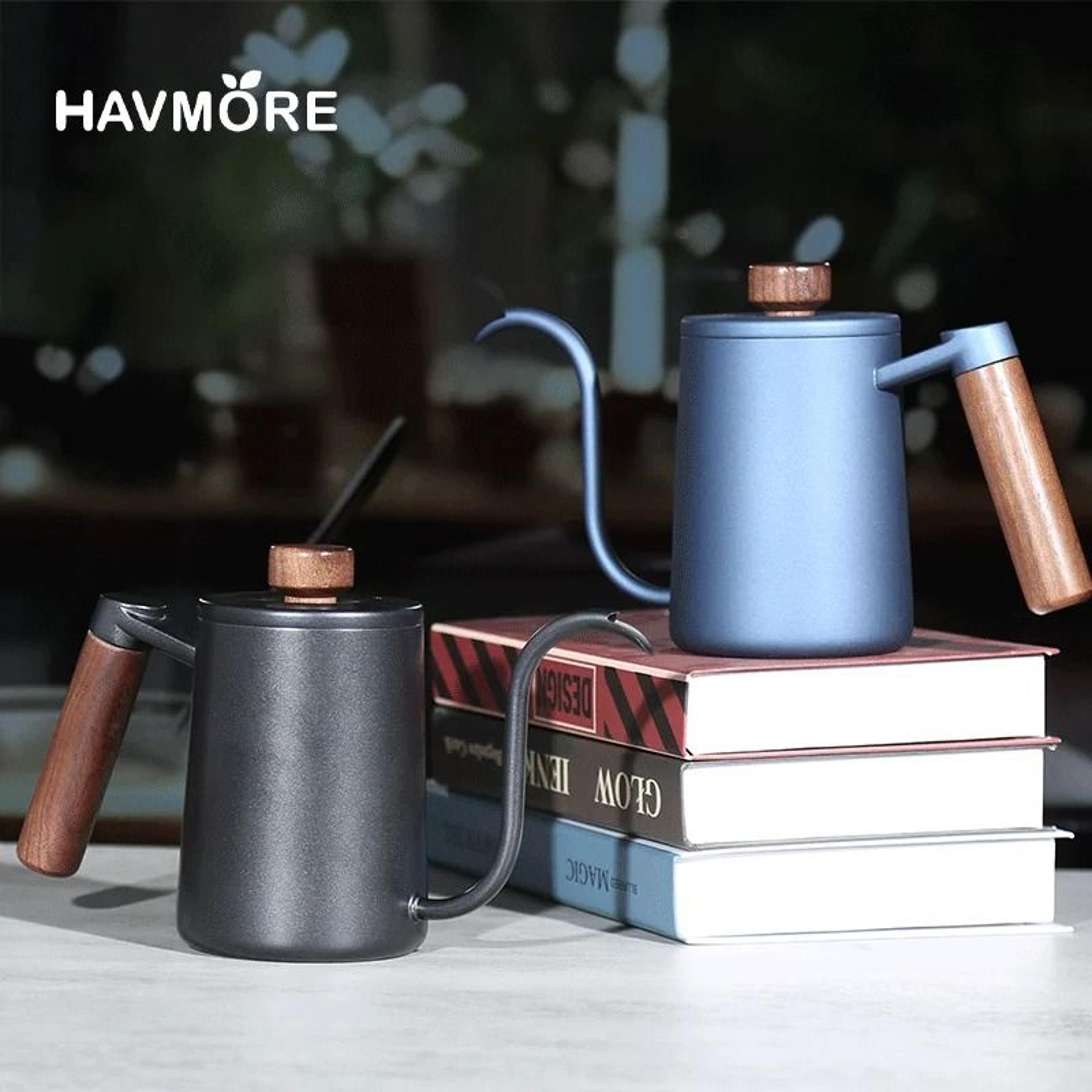 304 stainless steel gooseneck pour-over kettle