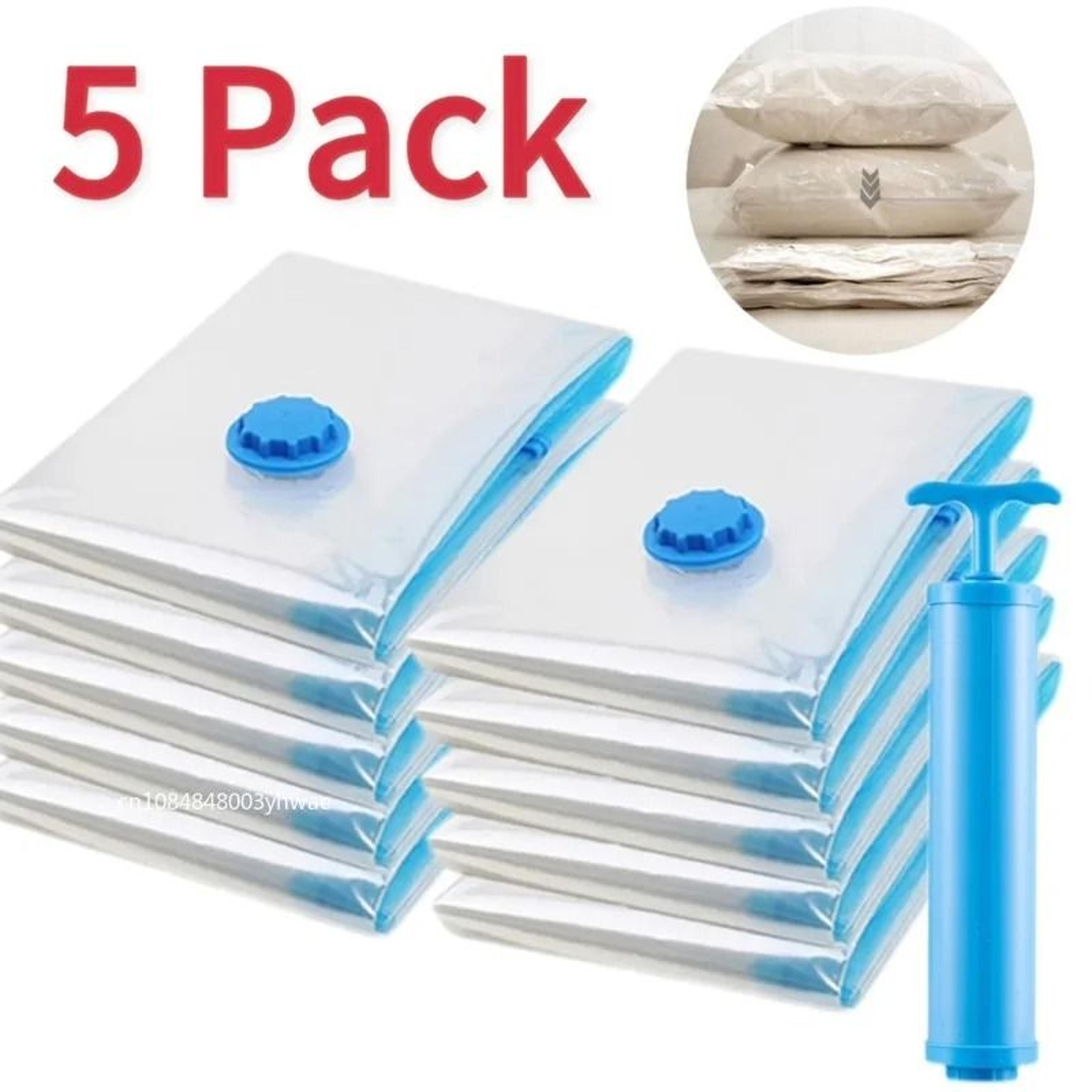 high-capacity vacuum compression storage bags