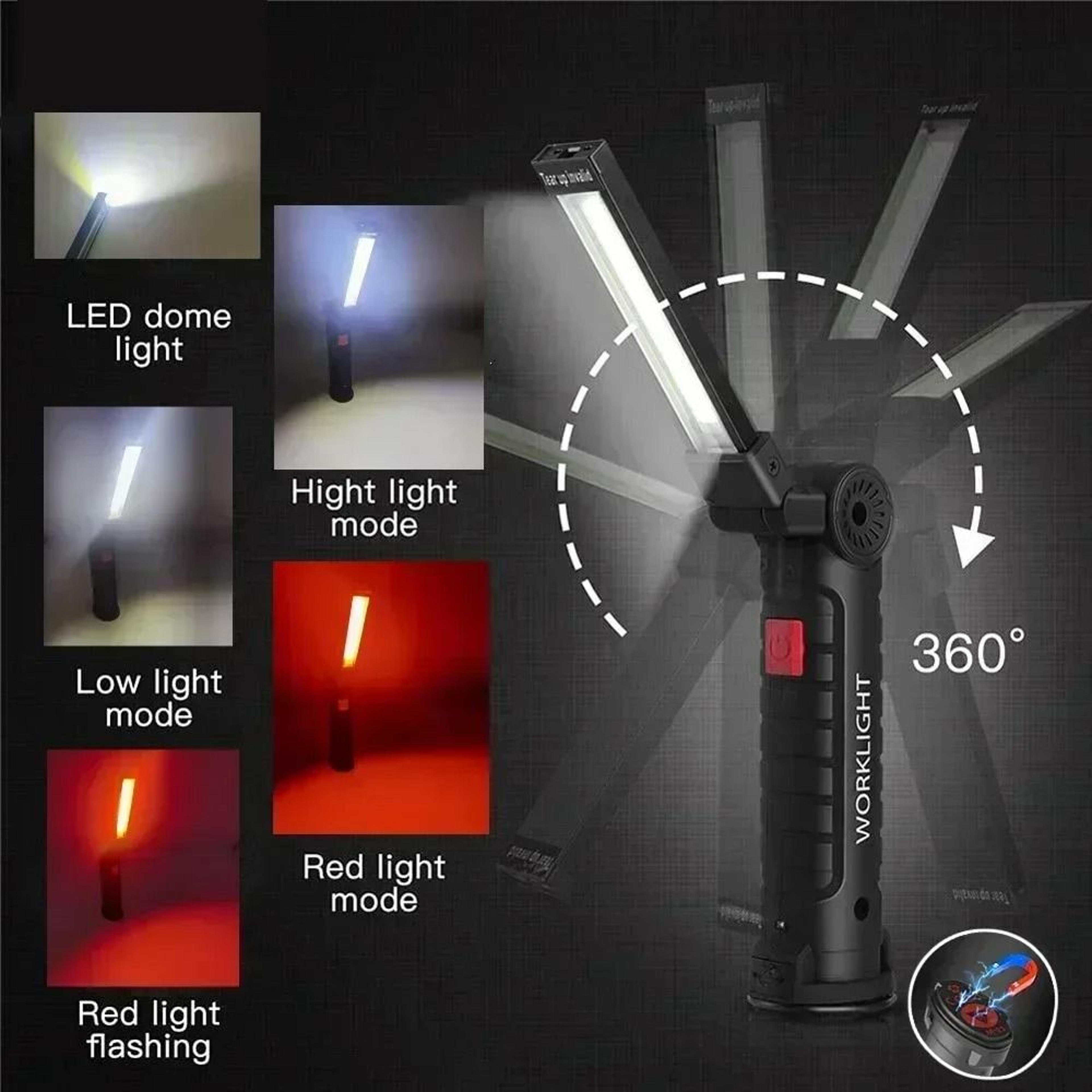 portable cob led rechargeable work light