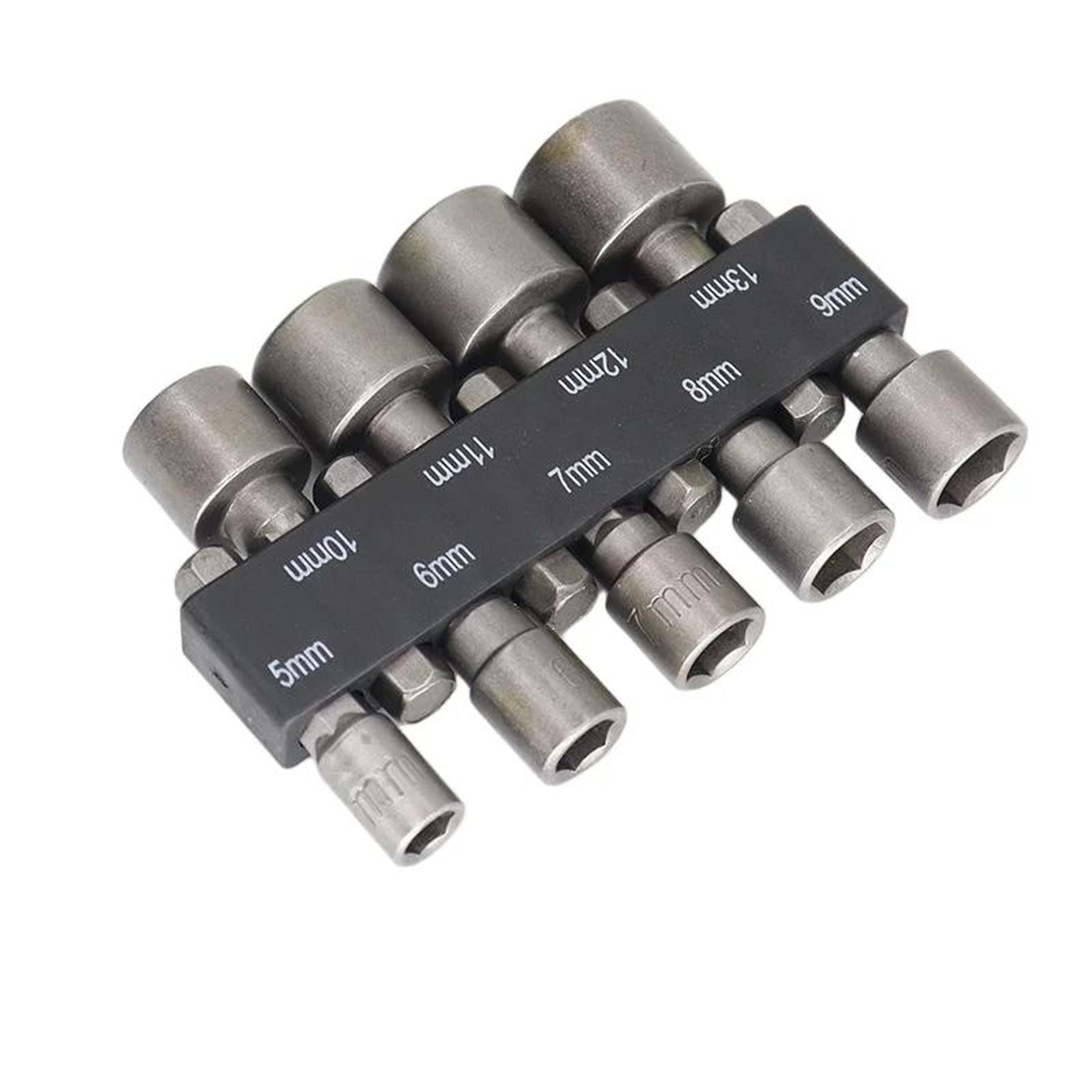 9-piece hex socket & nut driver set