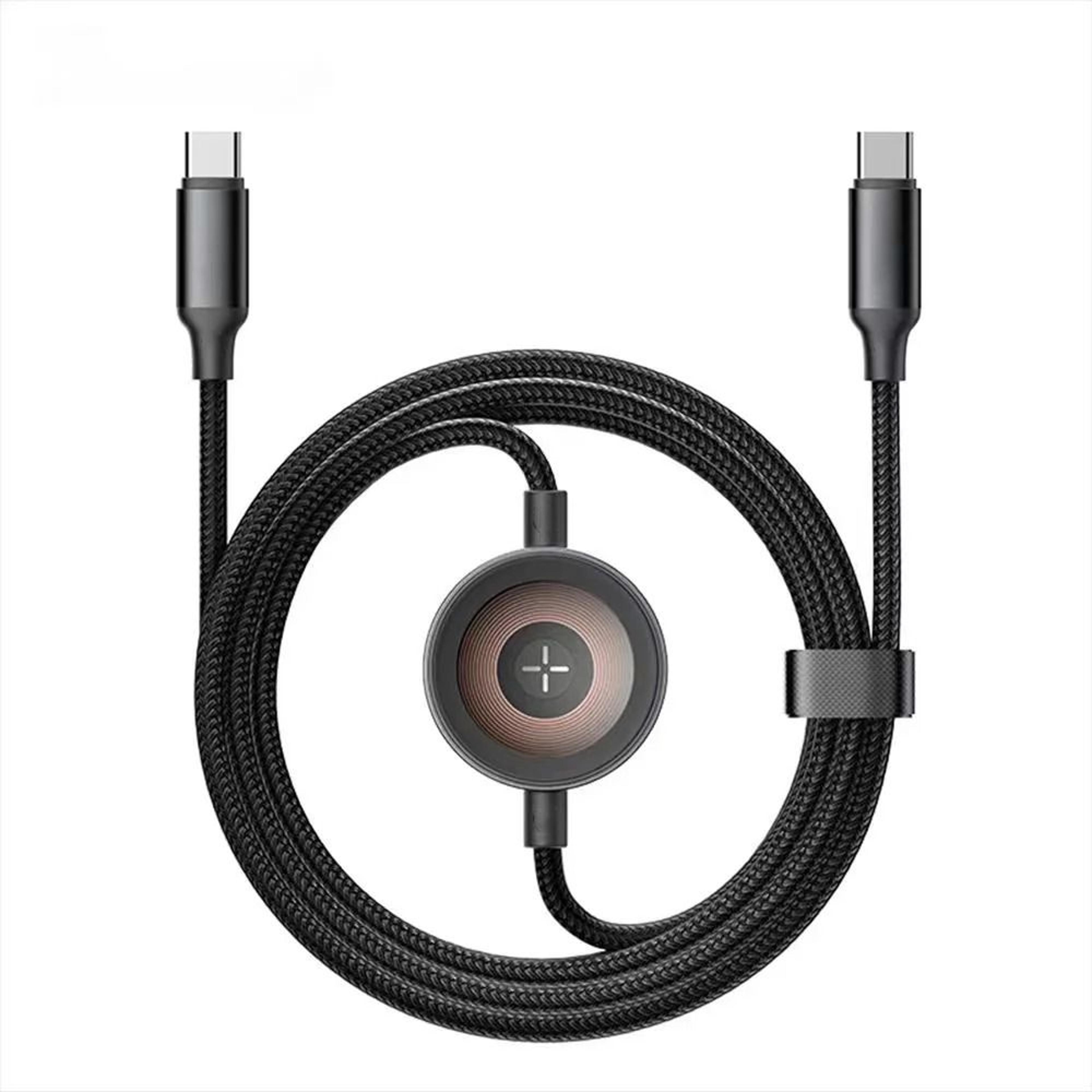 60w 2-in-1 fast charging & watch charger cable